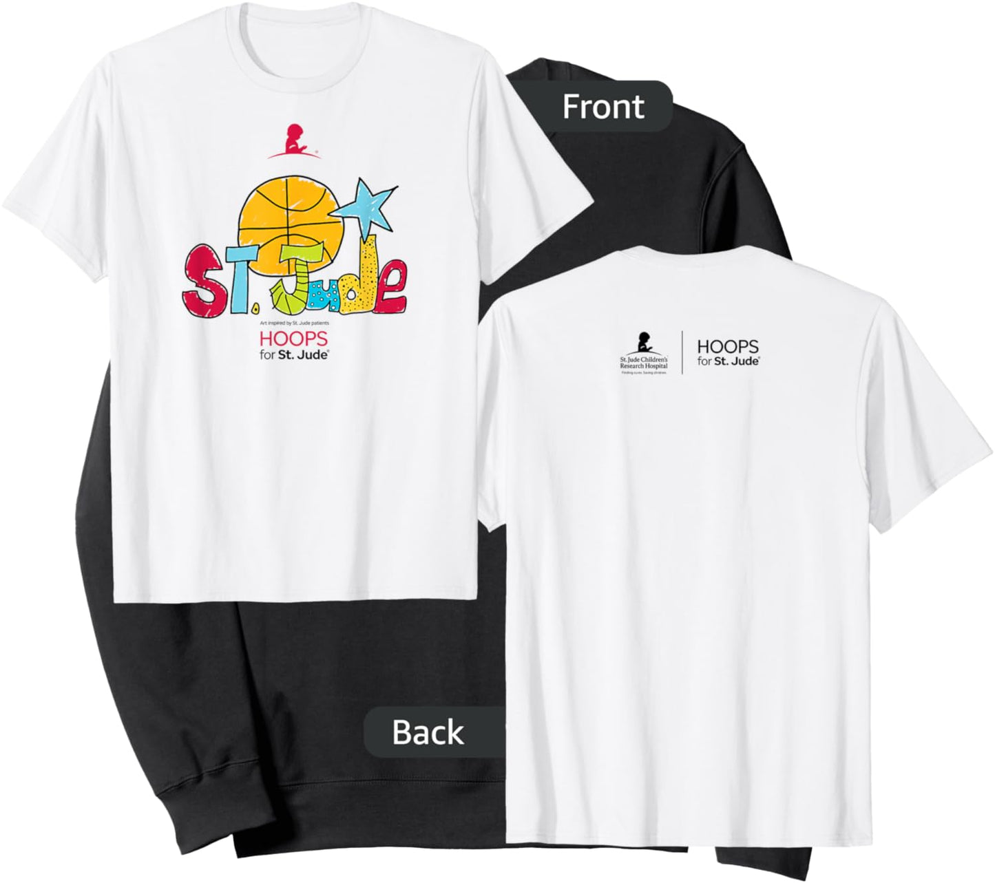 St. Jude "Hoops for St. Jude" Sweatshirt - Sweatshirt | Black