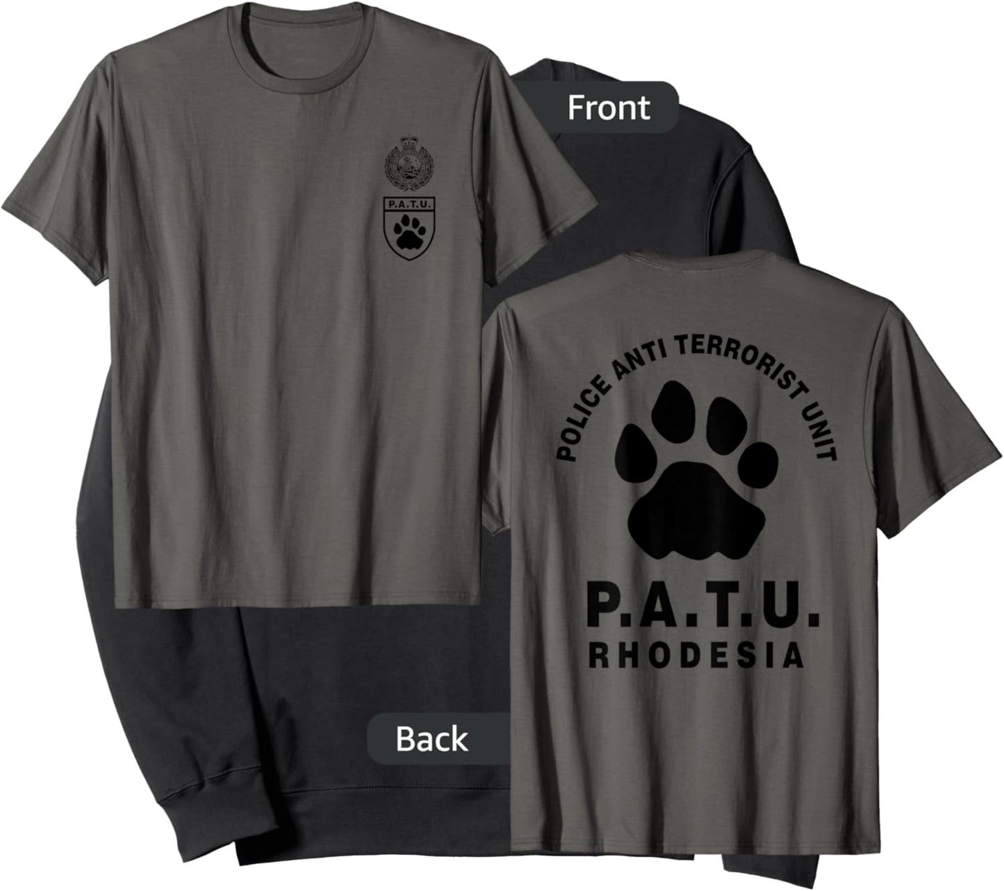 BSAP Police PATU Police Anti-Terrorist Unit Sweatshirt - Sweatshirt | Black
