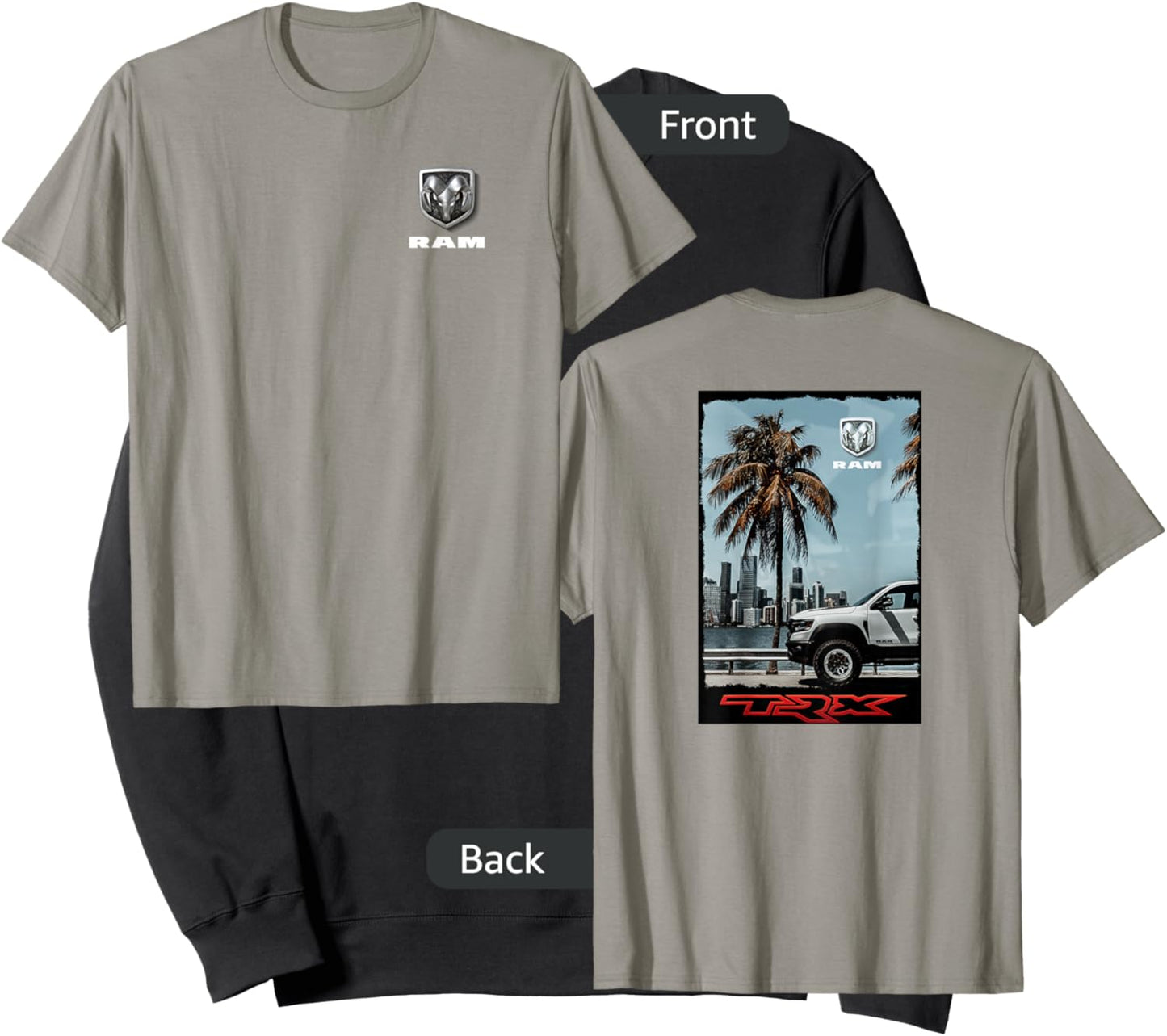 RAM Trucks TRX Palm Sweatshirt - Sweatshirt | Black