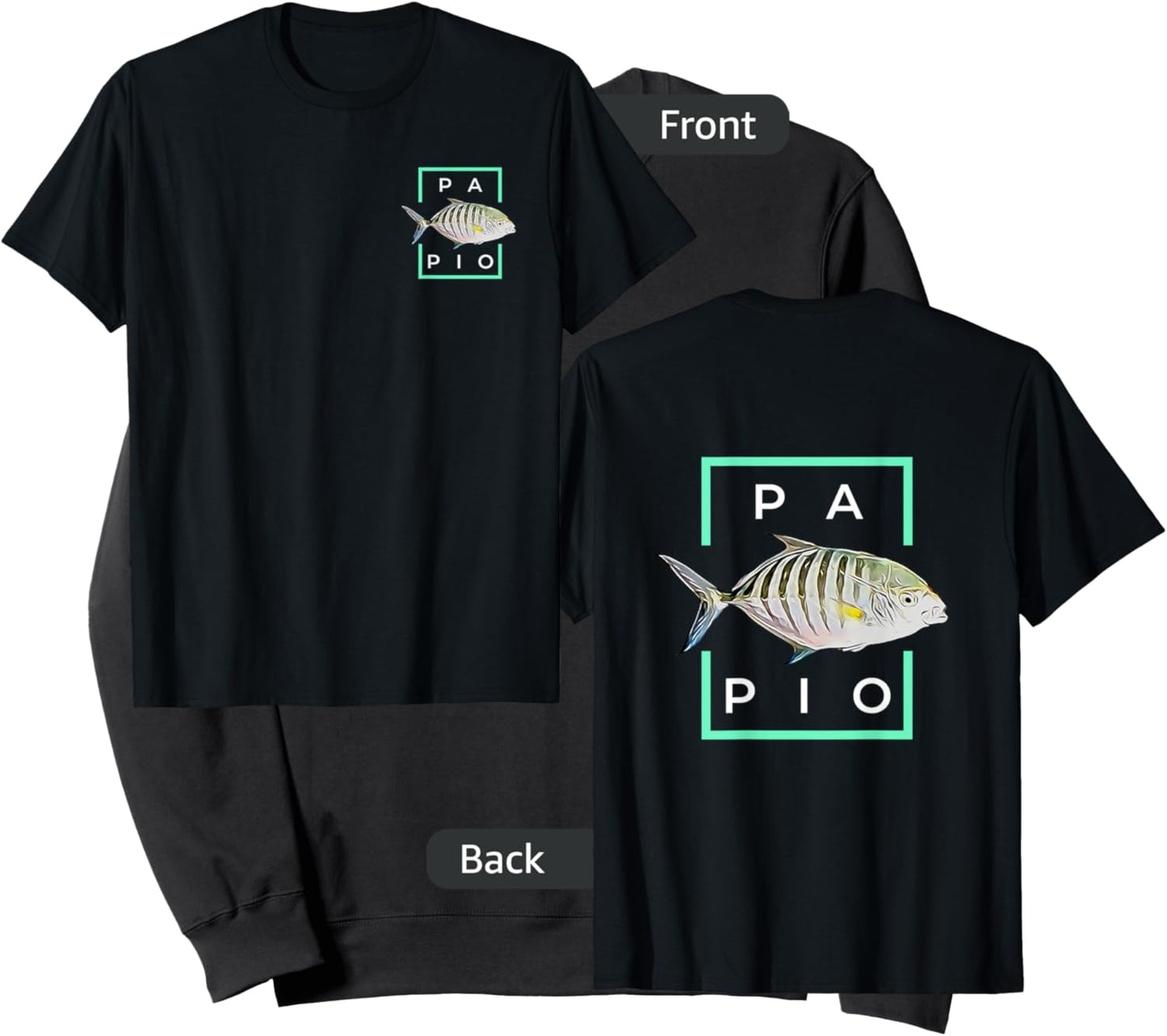 Hawaii Papio Fish Sweatshirt - Sweatshirt | Black