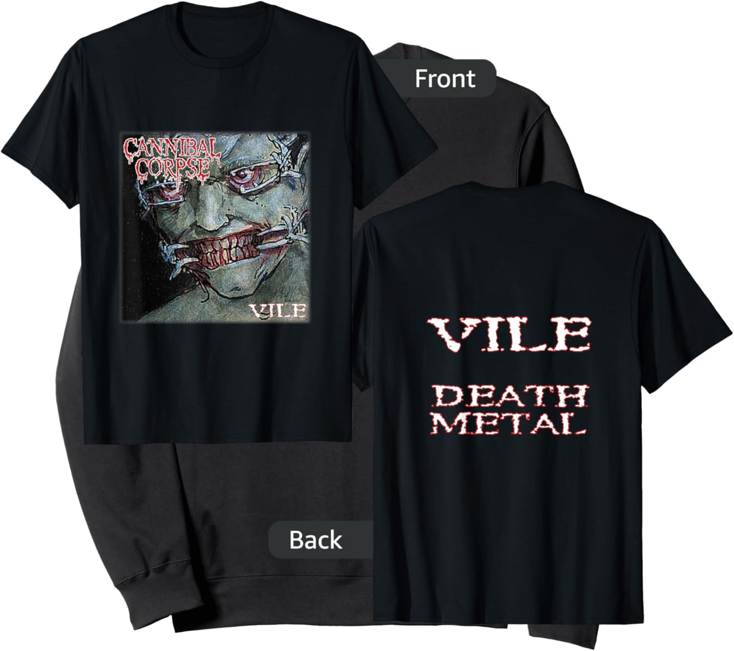 Cannibal Corpse - Official Merchandise - Vile Sweatshirt - Sweatshirt | Black