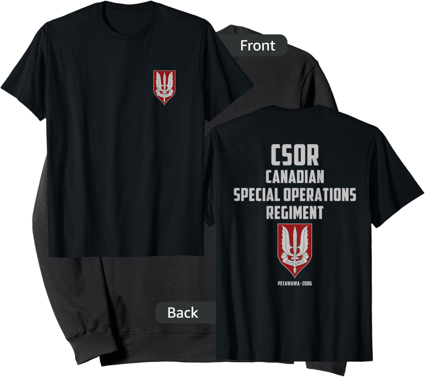 Canadian Special Force Regiment Canadian Armed Forces Sweatshirt - Sweatshirt | Black