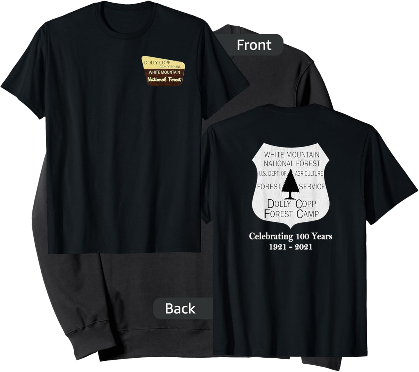 Dolly Copp Campground Centennial Sweatshirt - Sweatshirt | Black