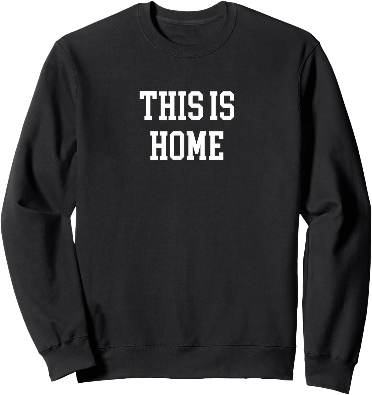 This Is Home, Blacksburg VA VT Shirt Sweatshirt - Sweatshirt | Black