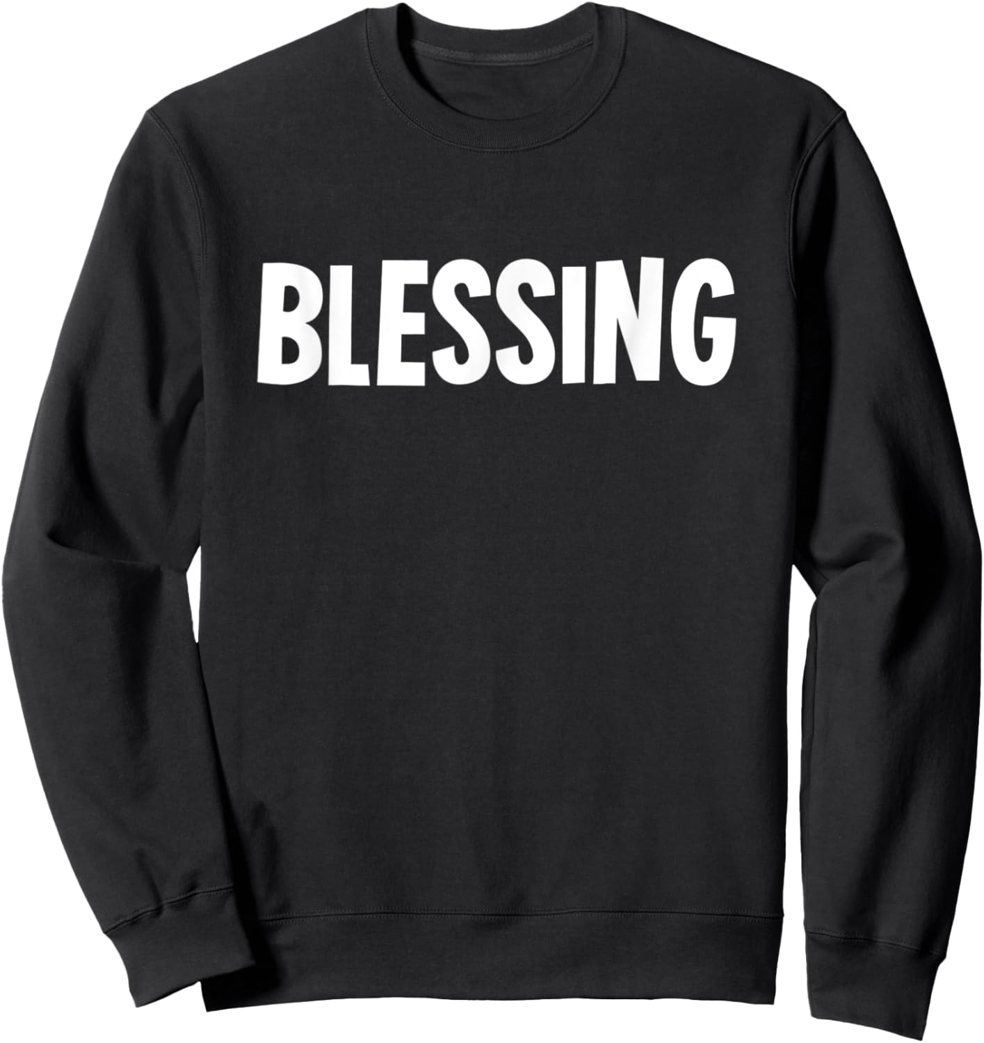 Blessing in Disguise Funny Halloween Costume Idea Funny Sweatshirt - Sweatshirt | Black