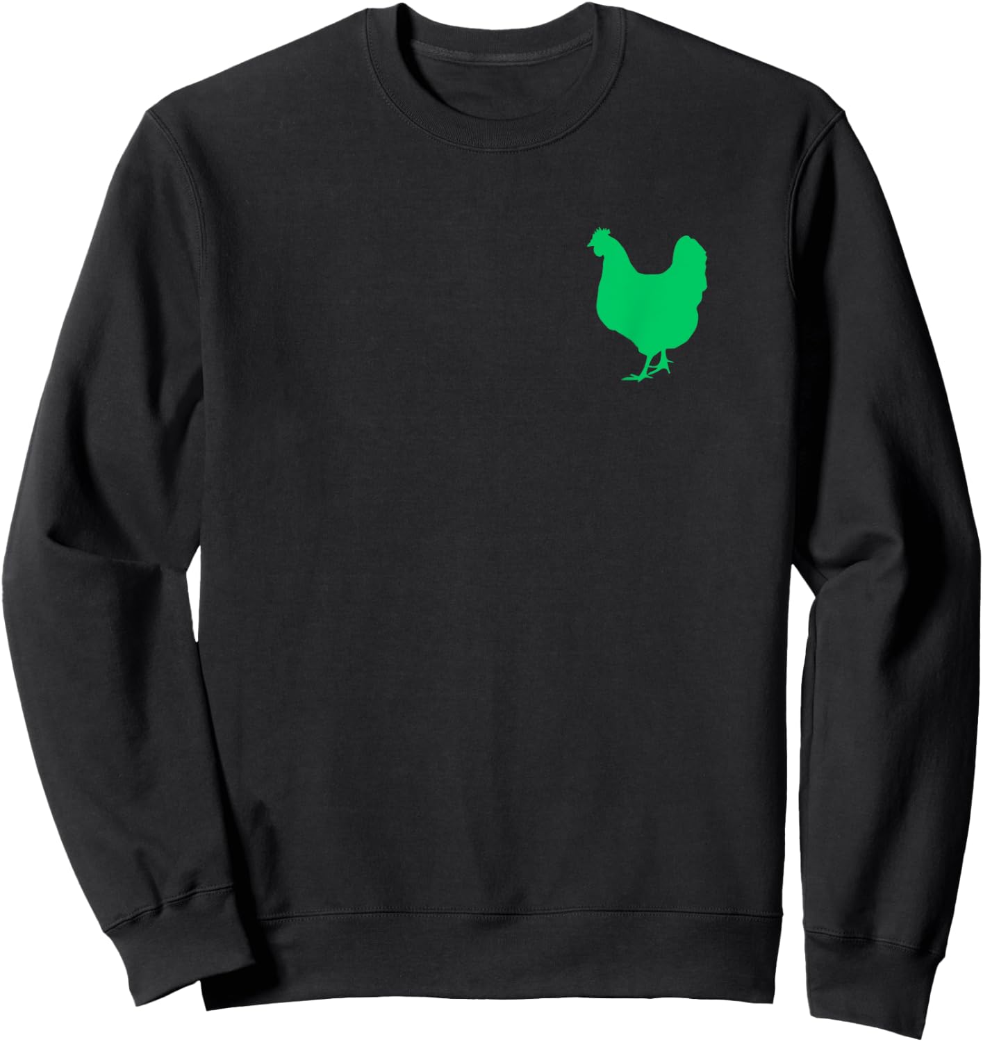 Follow Your Dreams Don't Be A Chicken funny space chicken Sweatshirt - Sweatshirt | Black