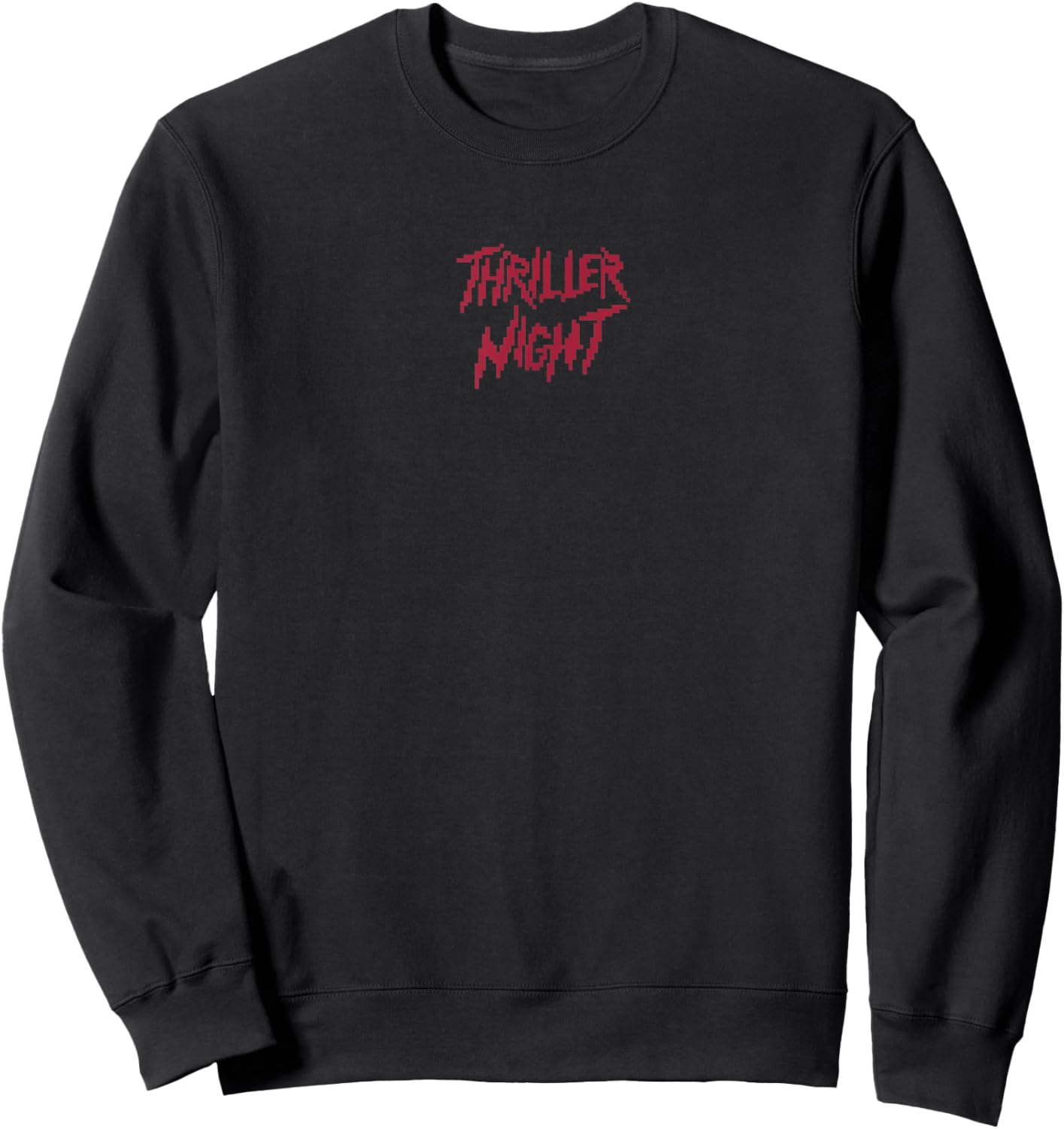 Thriller Night Design Sweatshirt - Sweatshirt | Black