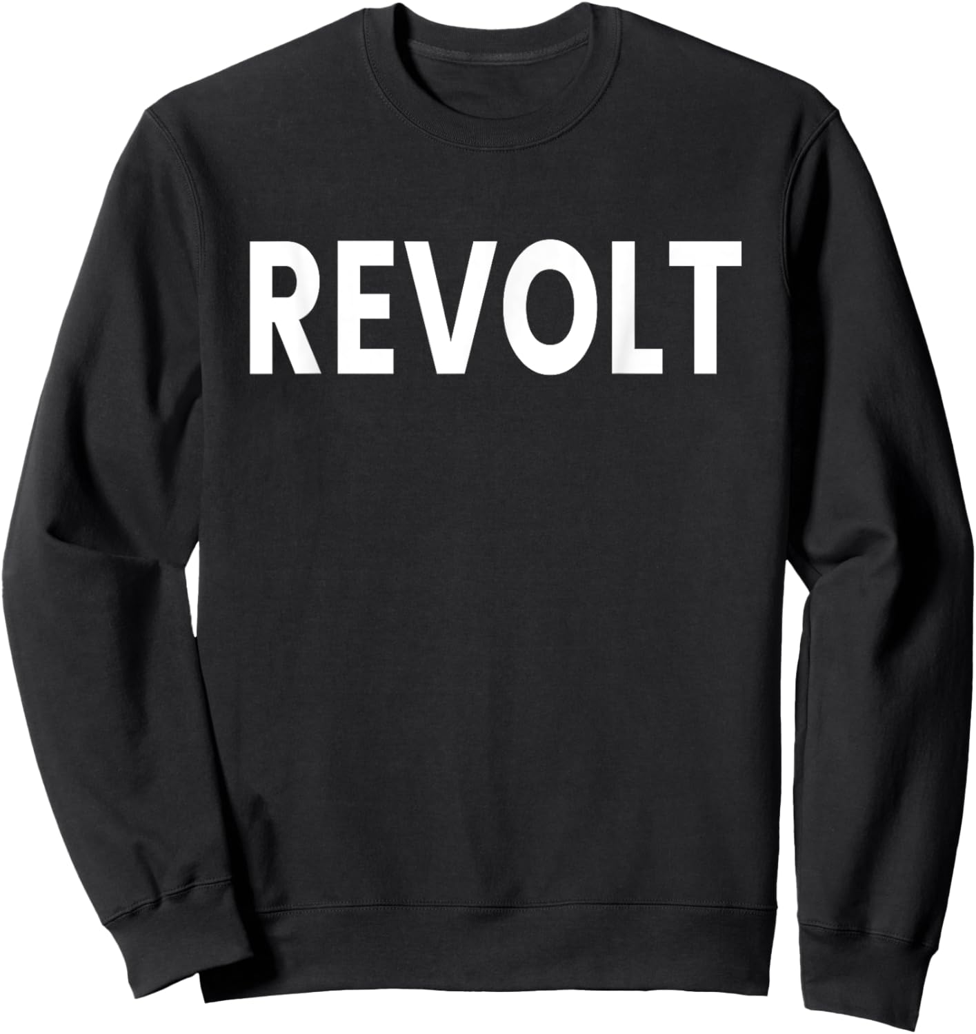 Revolt Revolution Sweatshirt - Sweatshirt | Black