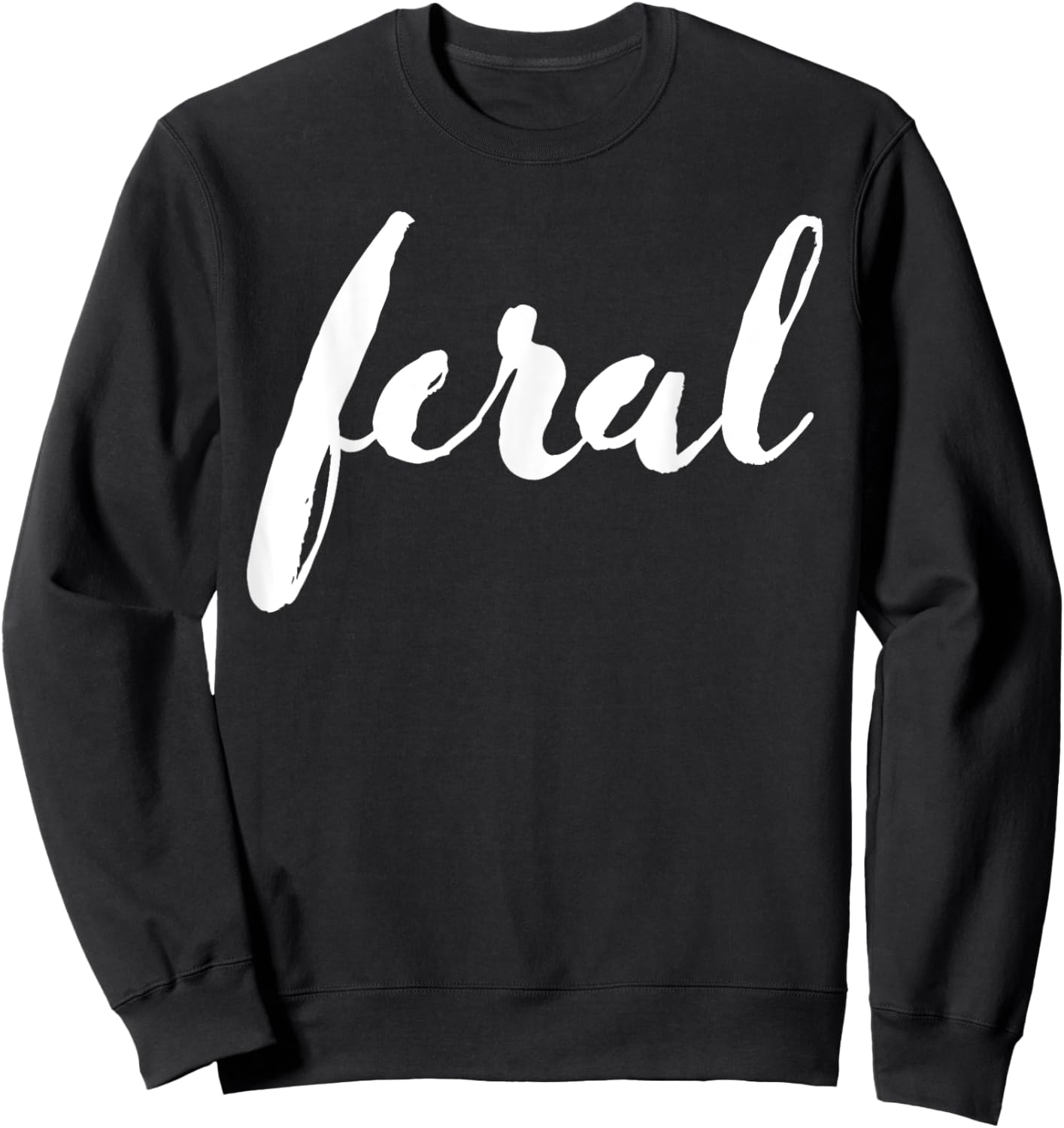 Feral Graphic Premium Sweatshirt - Sweatshirt | Black