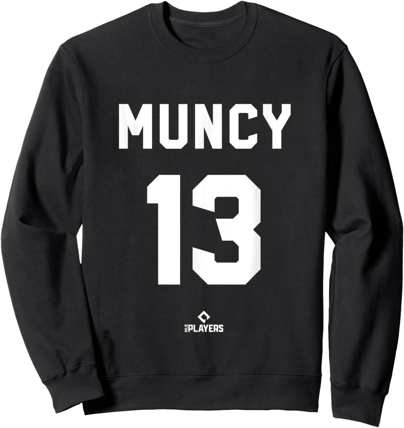 Max Muncy 13 Los Angeles MLB Players Baseball Fan Sweatshirt - Sweatshirt | Black