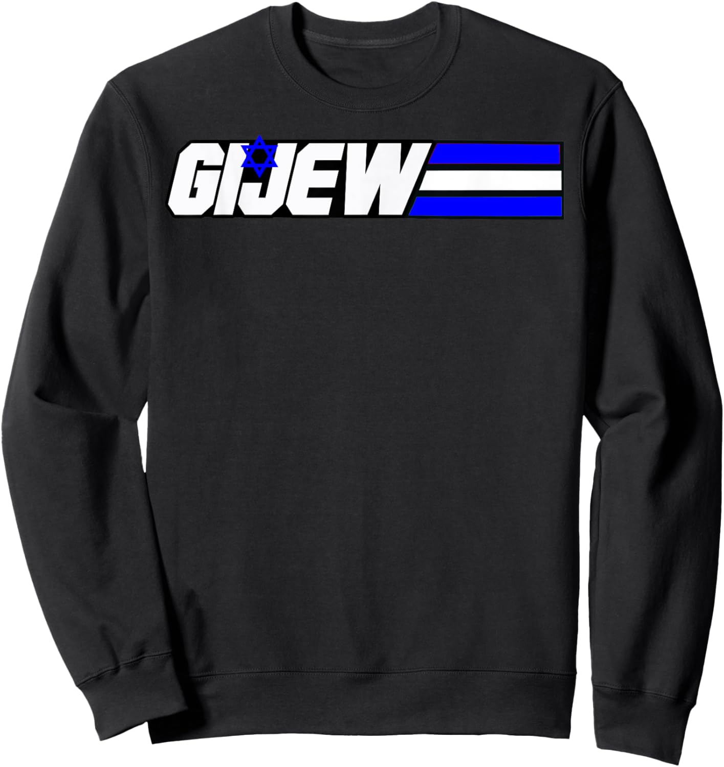 GI Jew Workout Fitness Sweatshirt - Sweatshirt | Black