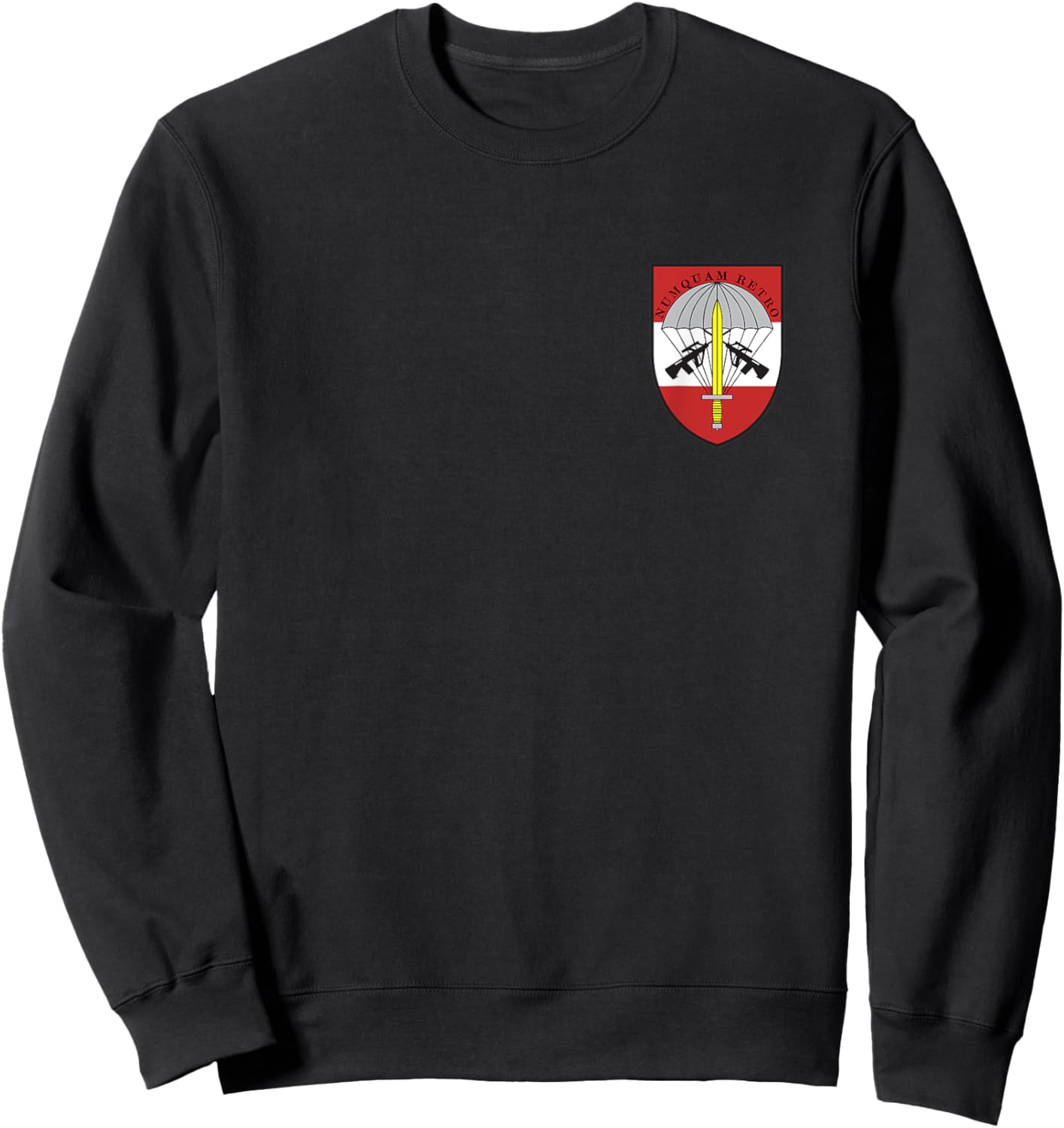 Austrian Special Force Jagdkommando Austria Military Army Sweatshirt - Sweatshirt | Black