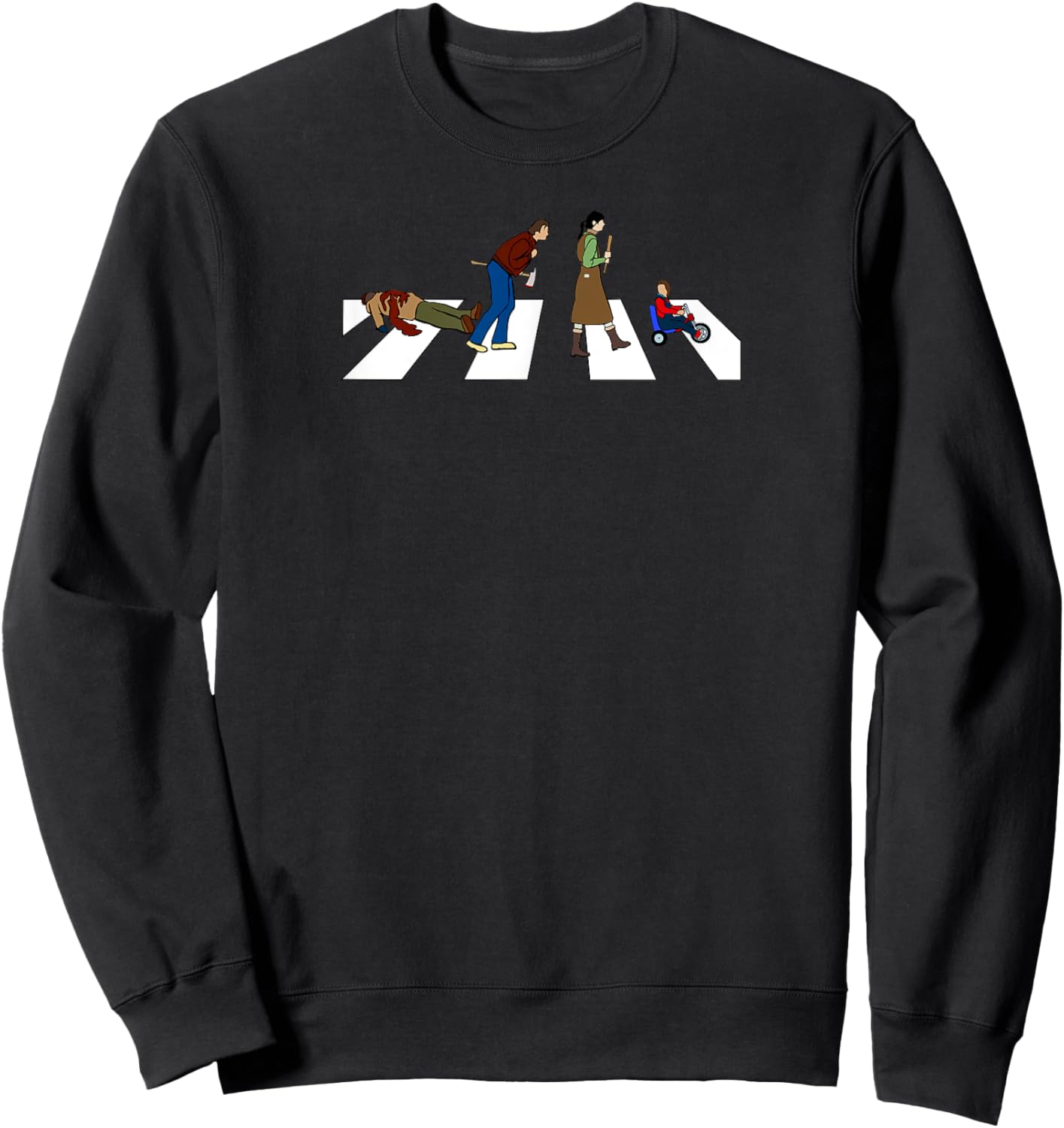KDK12 Studios, LLC Shining Road -Adults Black Sweatshirt - Sweatshirt | Black