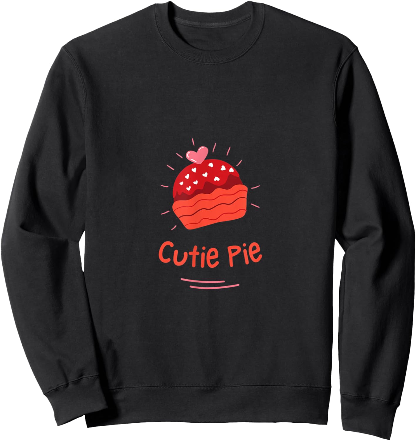 Cutie Pie Sweatshirt - Sweatshirt | Black