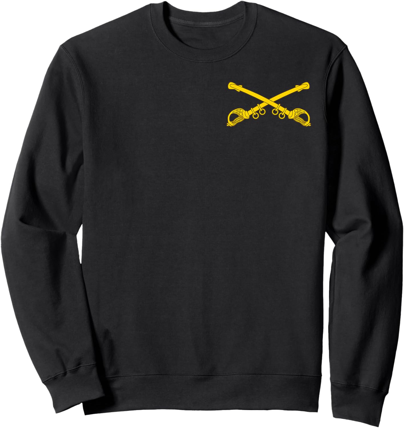 US Army Cavalry Branch - CAV Scout 19Delta - 19D OD Green Sweatshirt - Sweatshirt | Black