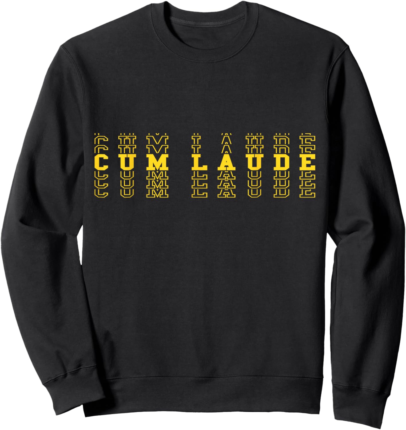 Class Of 2023 Cum Laude Graduate 2023 Graduation Honor Sweatshirt - Sweatshirt | Black