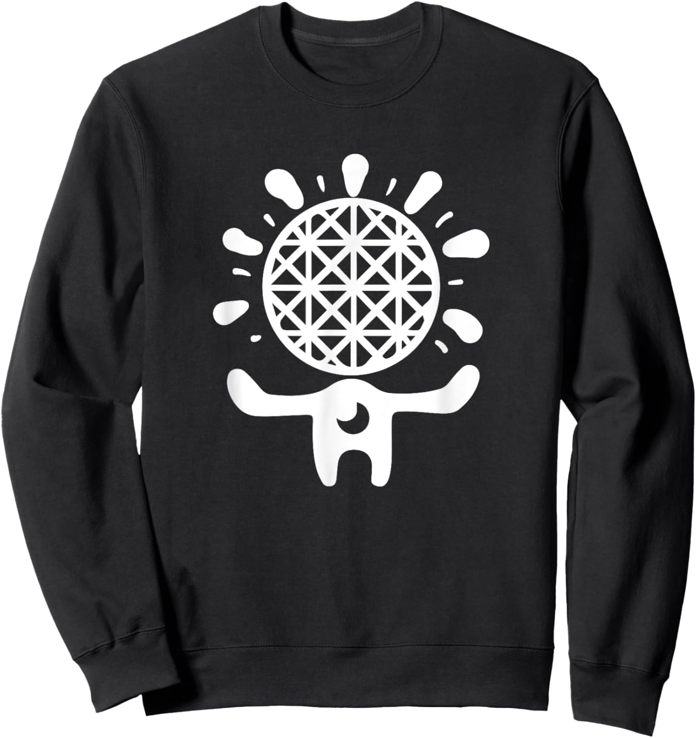 Hittite Sun Disk - Historical Archeologist Nature Lover Sweatshirt - Sweatshirt | Black