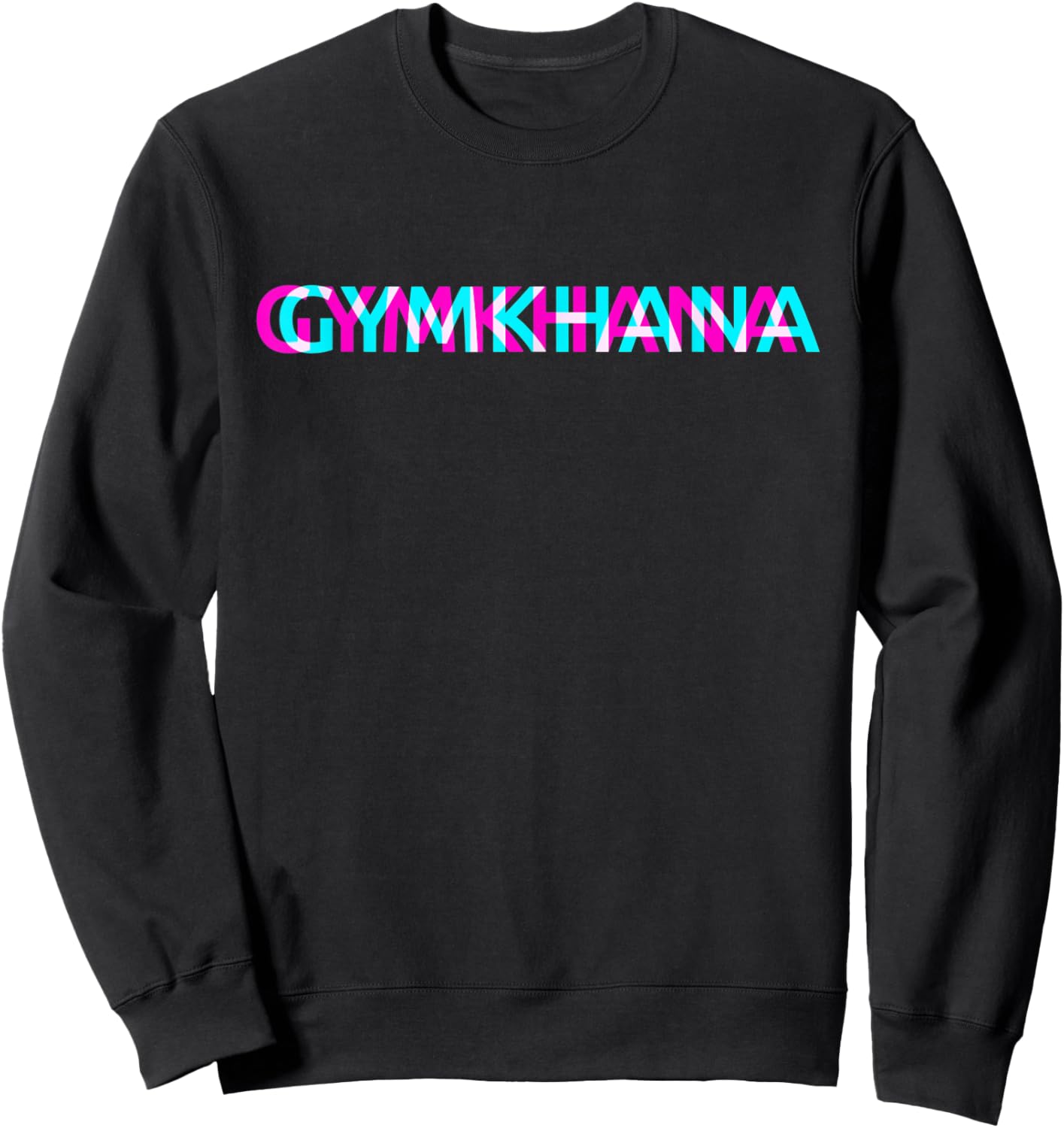 Gymkhana Sports Team Varsity Jersey Sport Lover Sweatshirt - Sweatshirt | Black