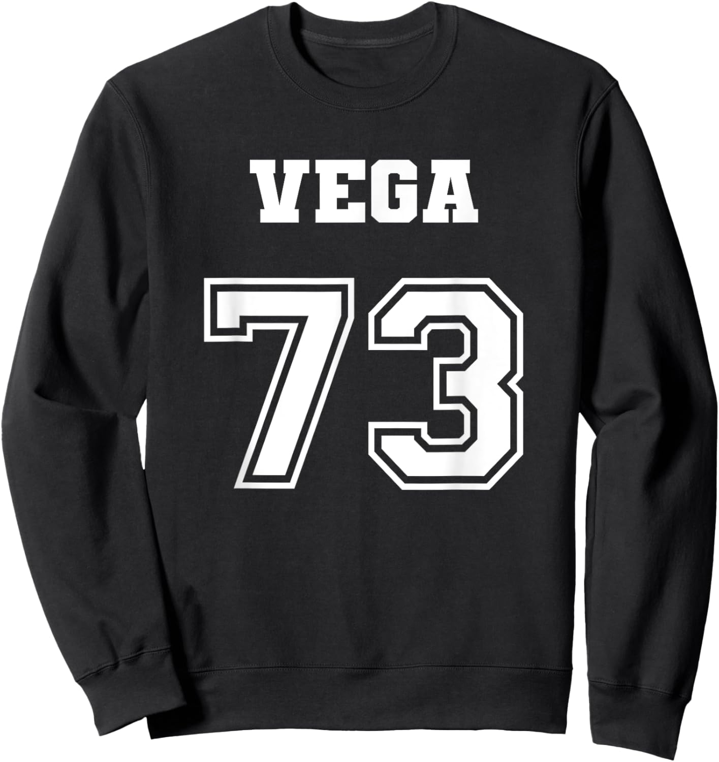 Jersey Style 1973 73 Vega Vintage Drag Racing Car Sweatshirt - Sweatshirt | Black