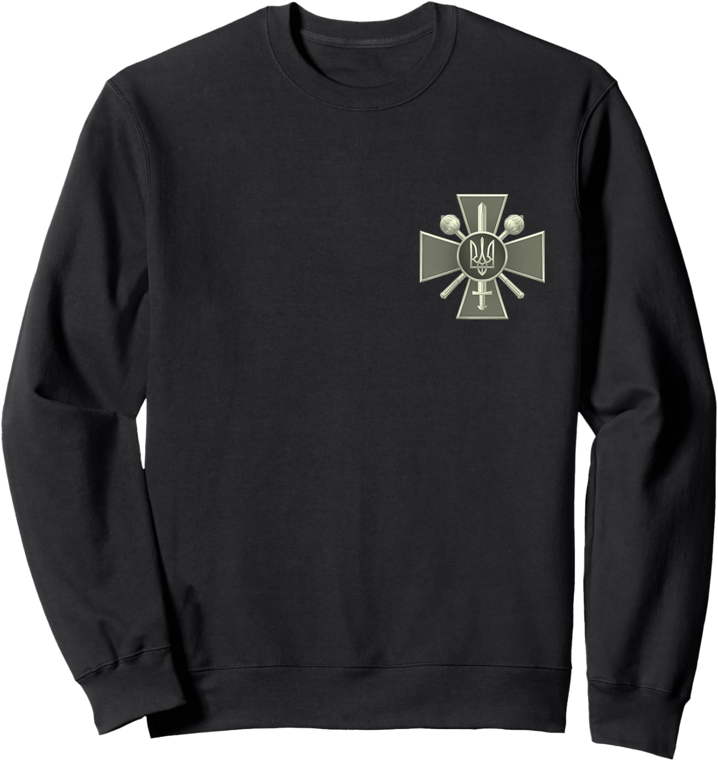 Zelenskyy Ukrainian Army Shirt Ukraine Military Ukraine Sweatshirt - Sweatshirt | Black