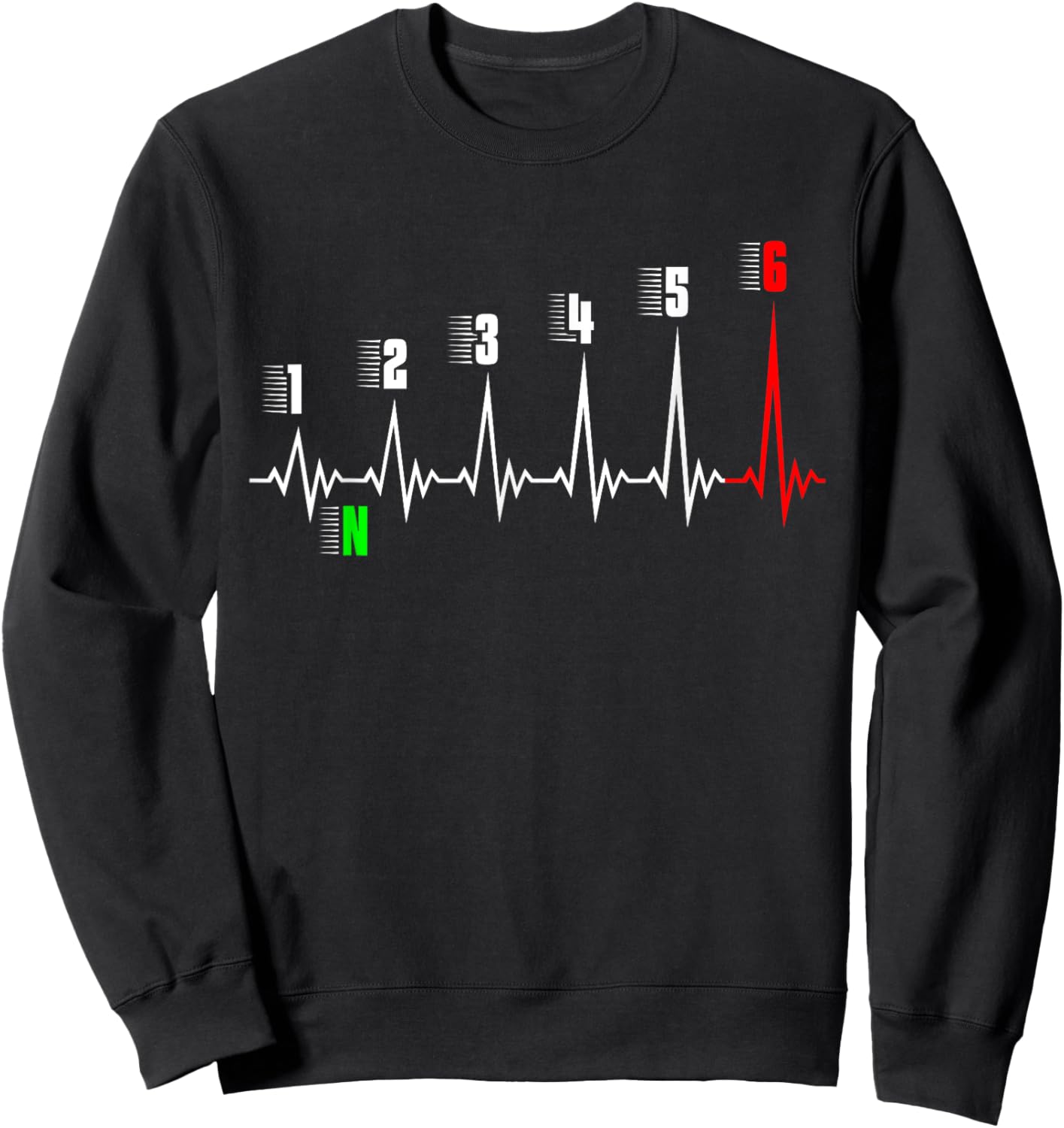 Motorcylce Crew: Funny designs for motorcyclists - Men's Motorcycle - Black - 3X-Large - Short Sleeve - Classic Fit - Cotton 60%, Polyester 40% Sweatshirt - Sweatshirt | Black