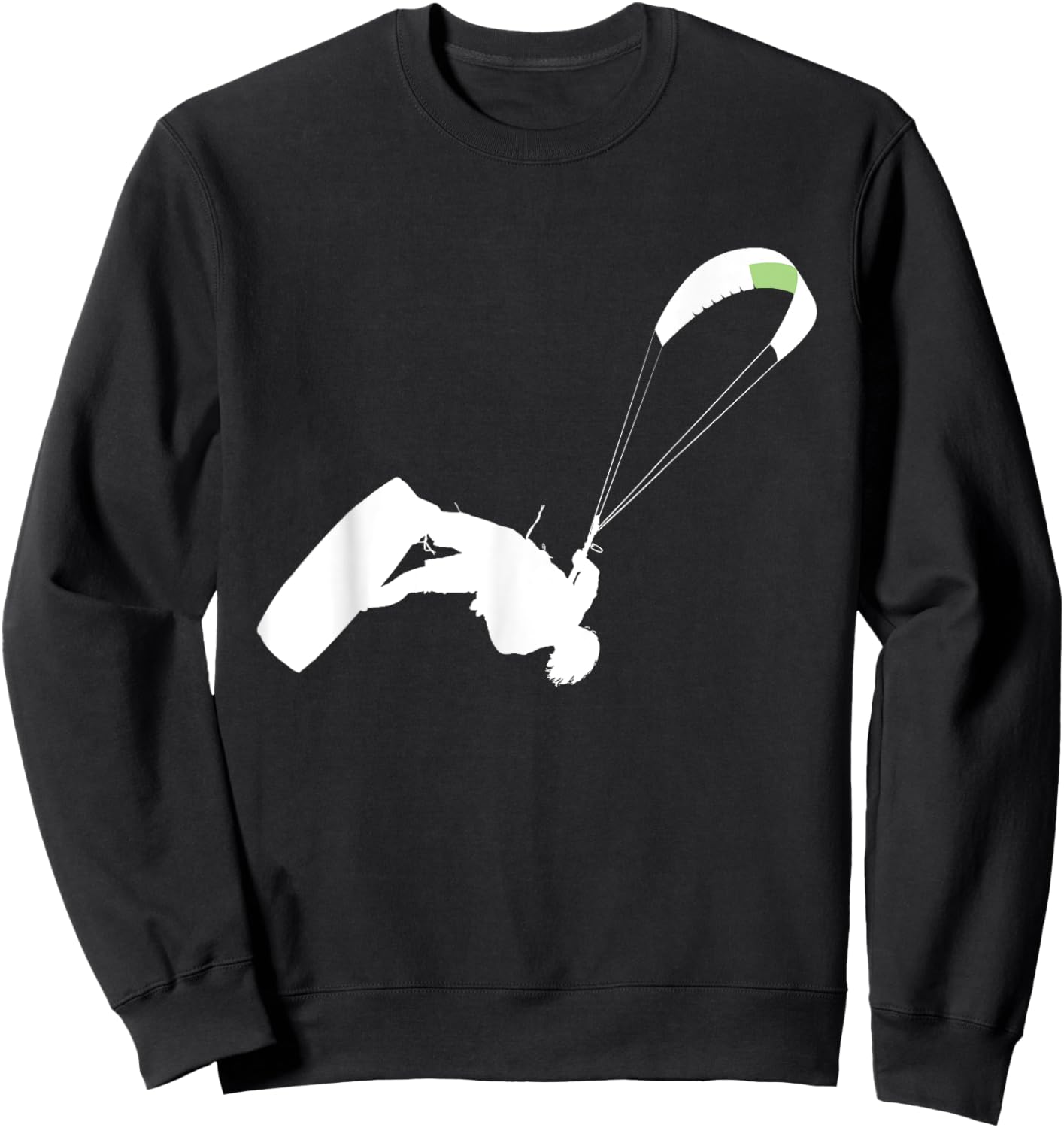 Kiteboarding - Surfing Kiteboarder Surfboarding Kitesurfer Sweatshirt - Sweatshirt | Black