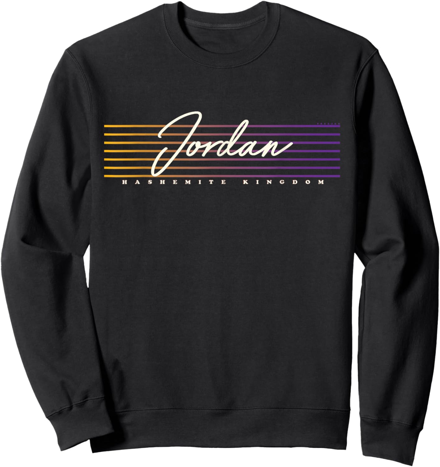 Retro Style Jordan Sweatshirt - Sweatshirt | Black