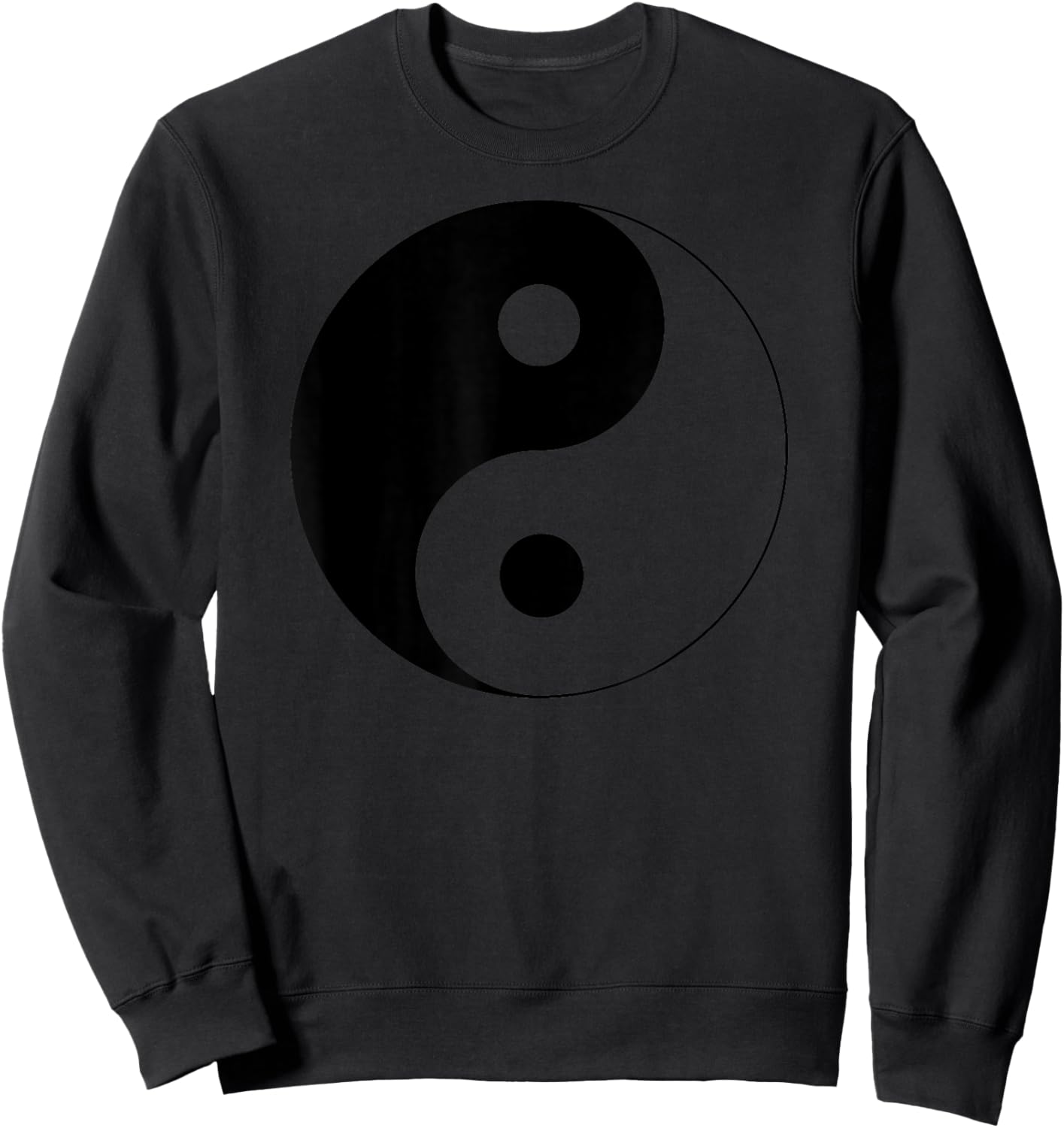 Ying Yang Feng Shui Taijitu Yin Yang Sweatshirt - Sweatshirt | Black