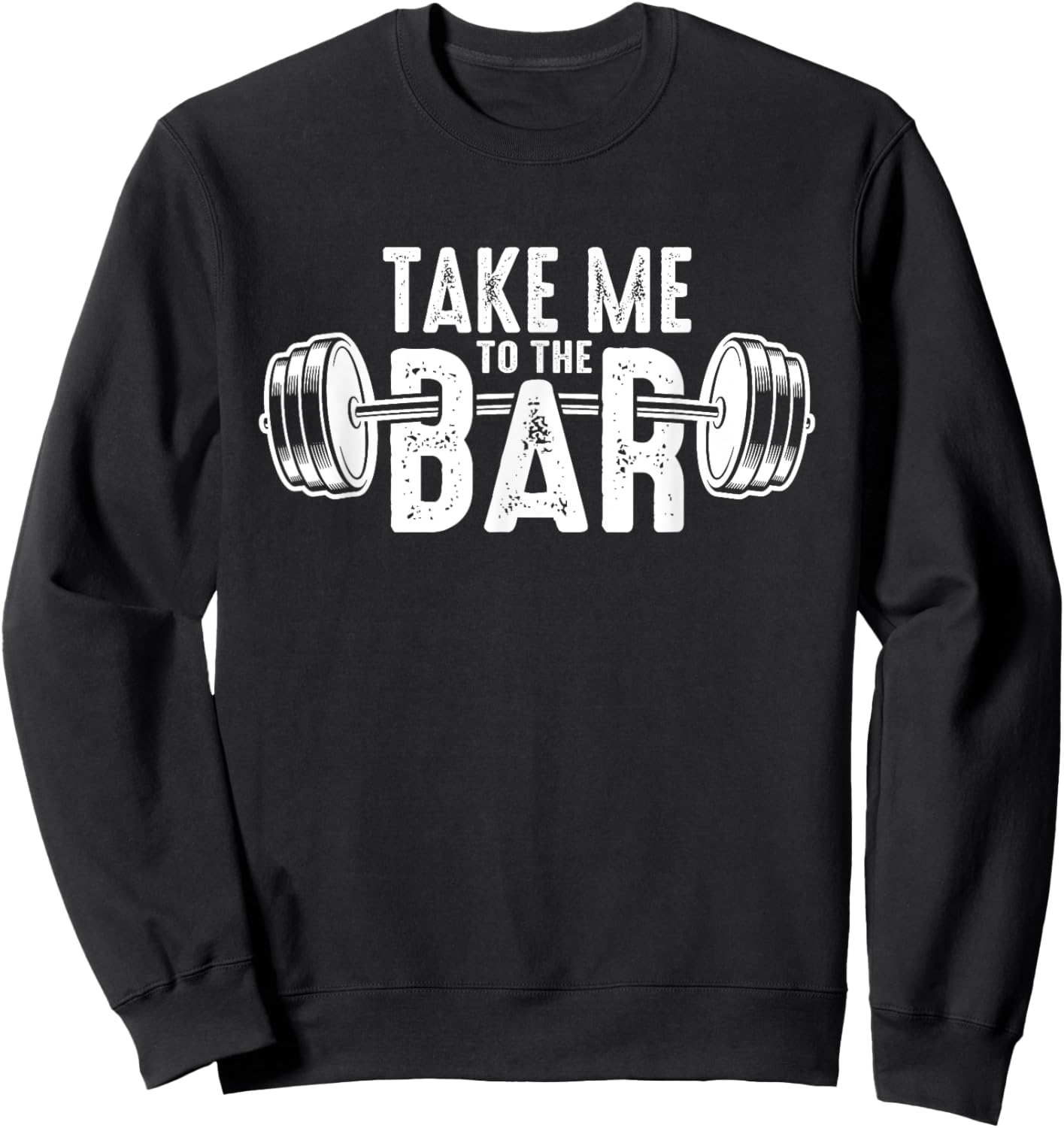 Funny Muscle Gym Fitness Weight Lifting Workout Sweatshirt - Sweatshirt | Black