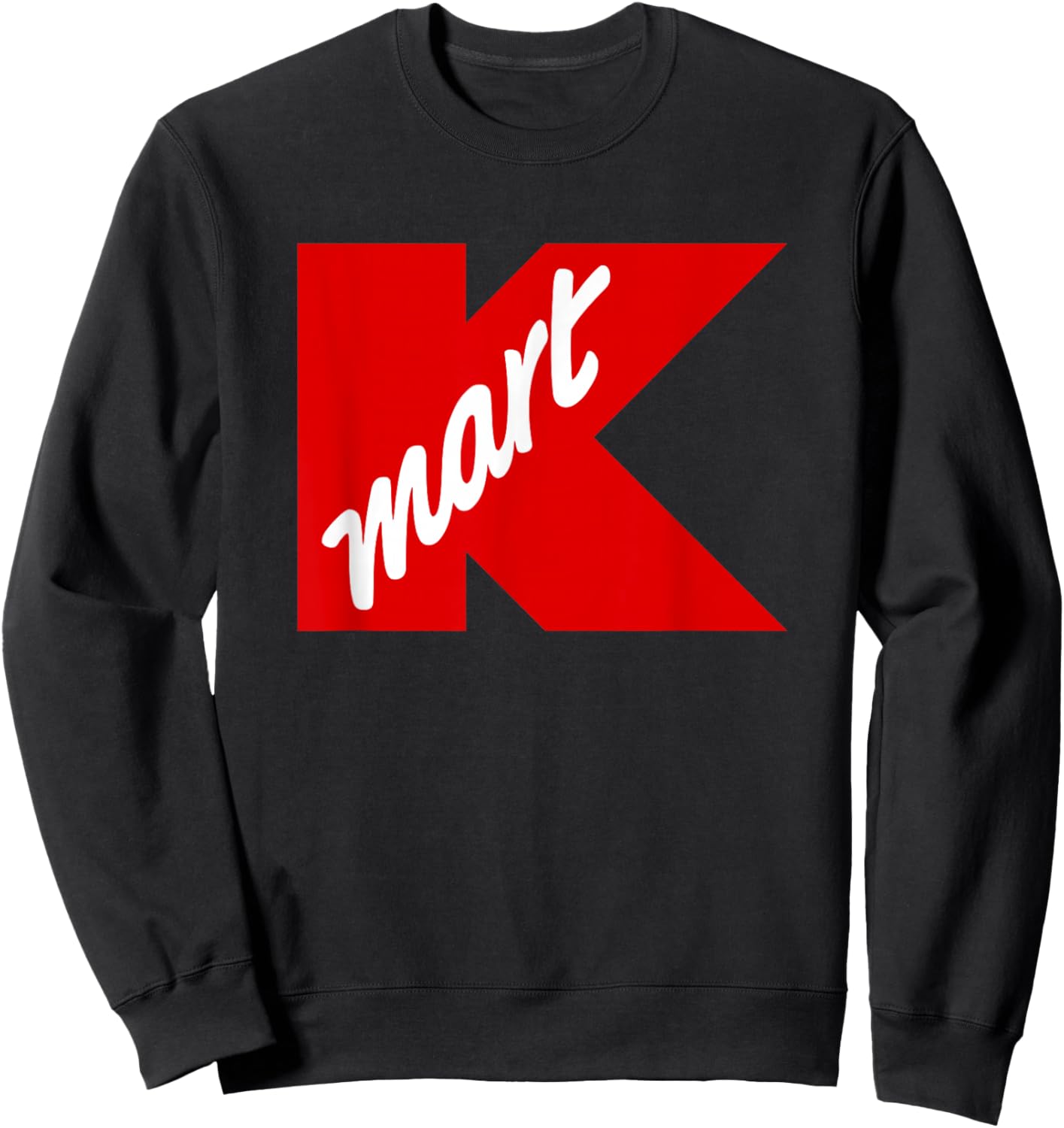 Kmart Department Vintage Retro K-Mart Sweatshirt - Sweatshirt | Black