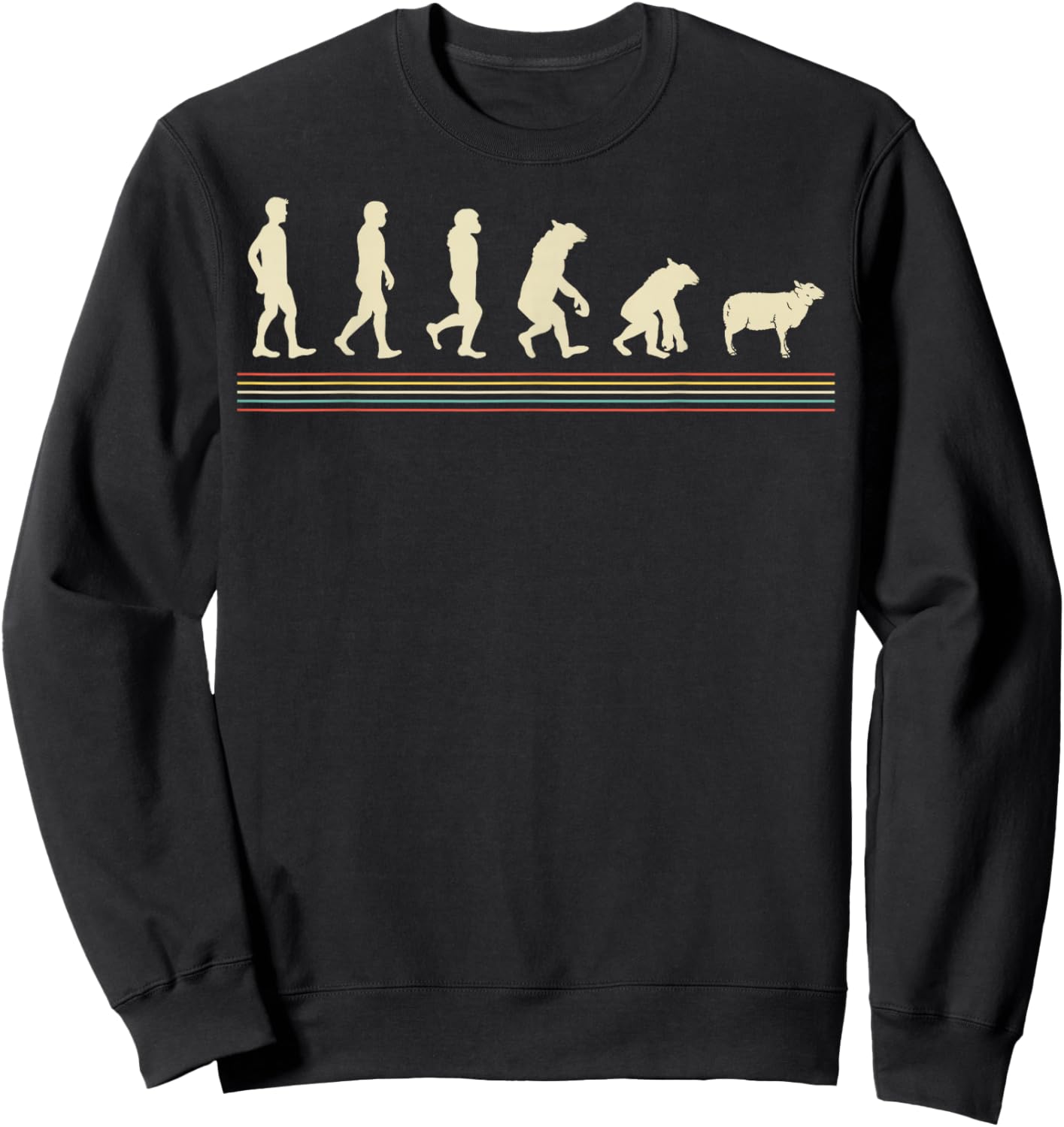Conspiracy Theorist, Sheep, Shepherd Sweatshirt - Sweatshirt | Black