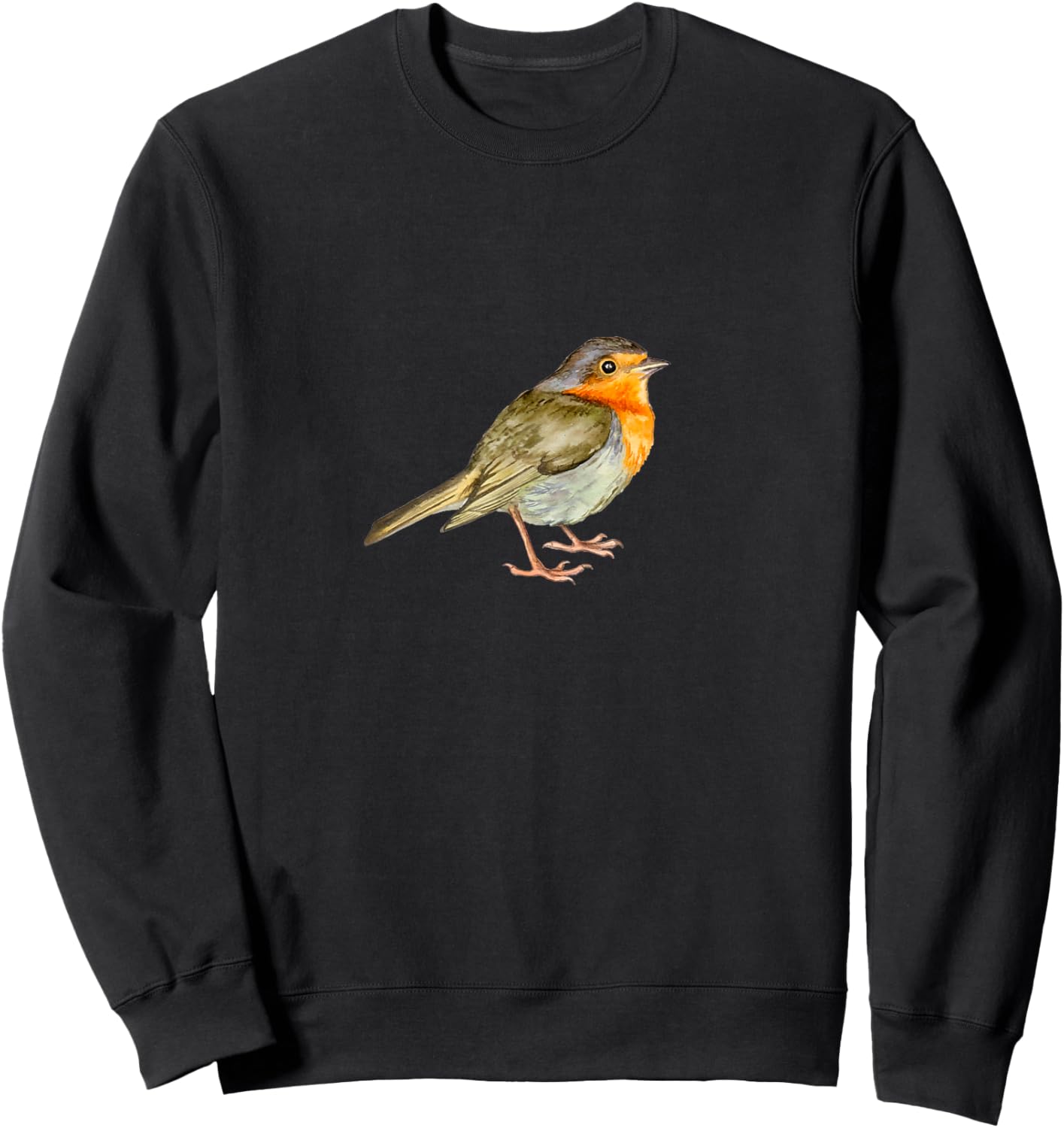 Robin bird Sweatshirt - Sweatshirt | Black