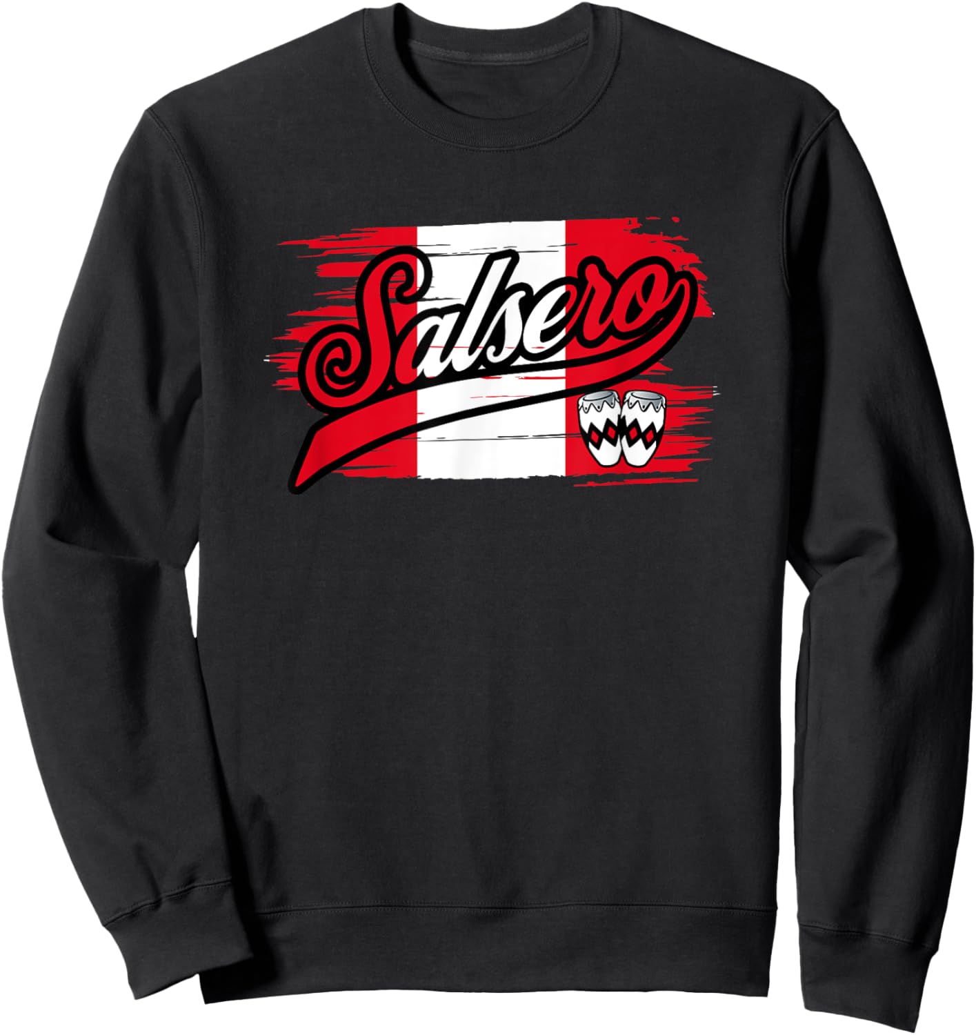 Salsa Dancer Salsero Peru Salsero Salsa Peruana Sweatshirt - Sweatshirt | Black