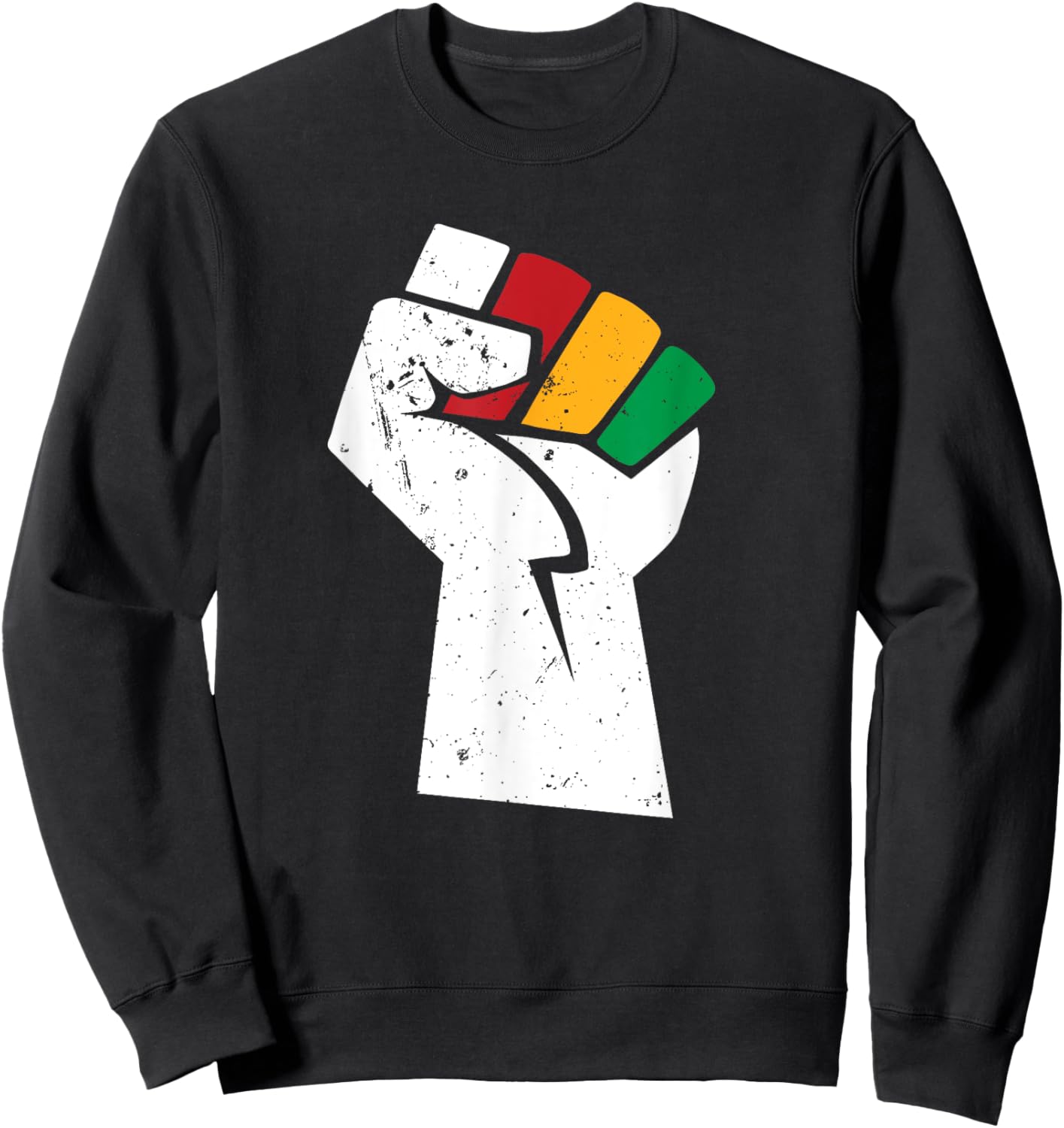 Juneteenth Black Fist Juneteenth Sweatshirt - Sweatshirt | Black