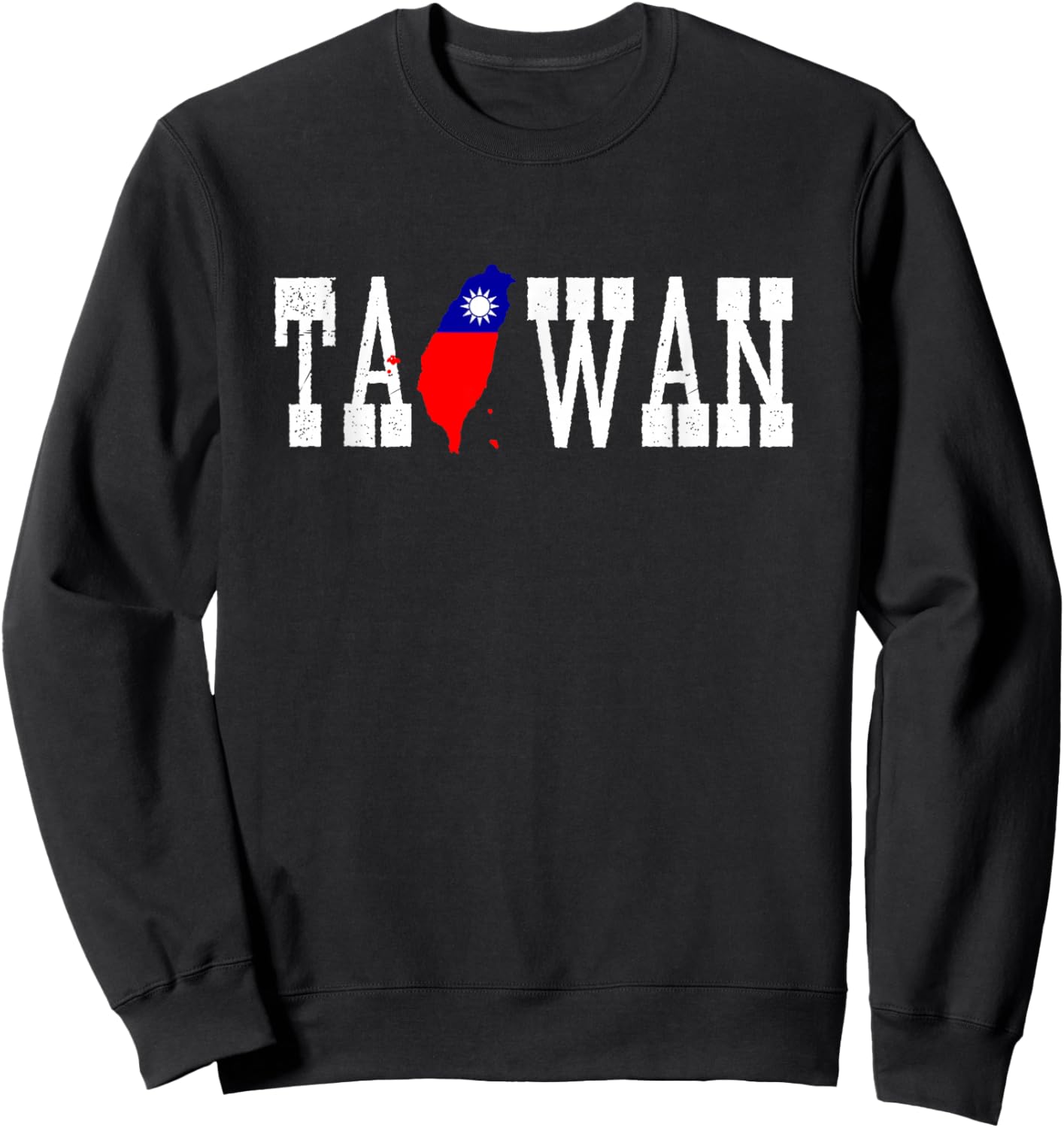 Taiwan Jersey for Love Taiwan Flag Silhouette Taiwanese Sweatshirt - Sweatshirt | Black