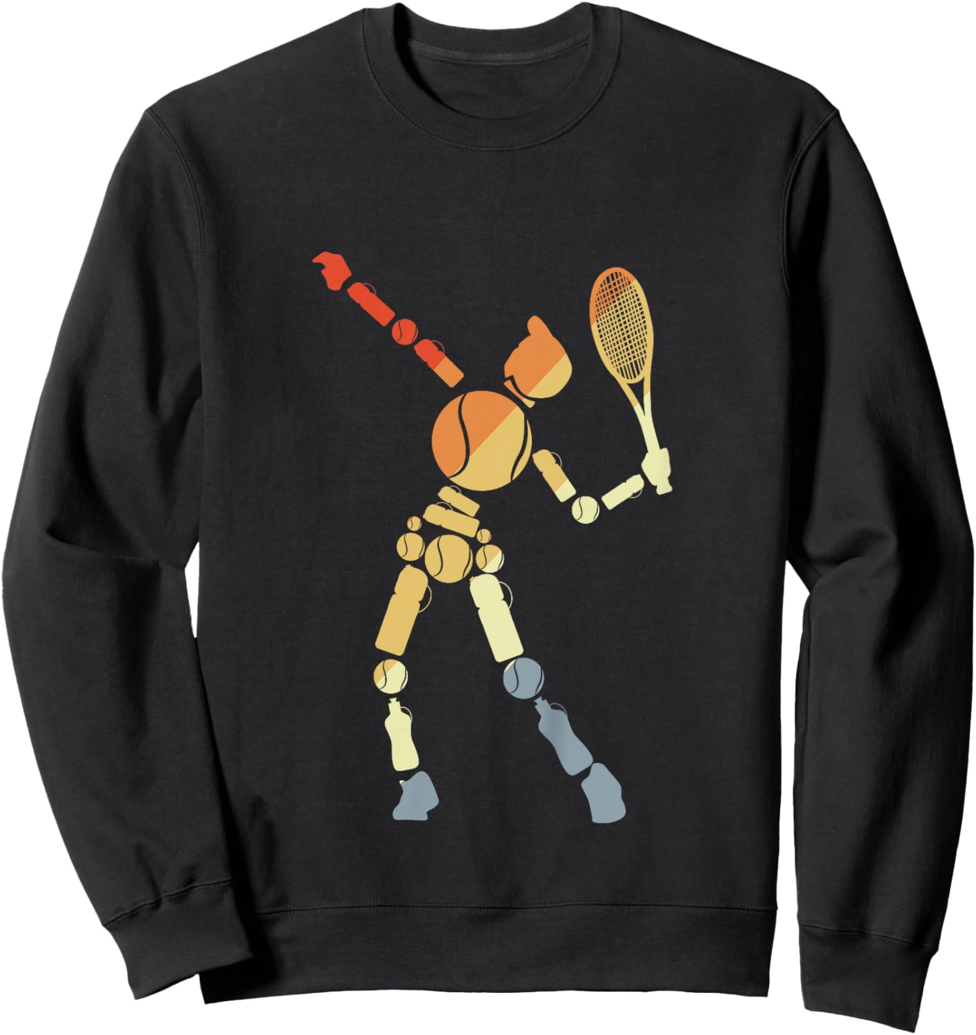 Kids Tennis Boy Sweatshirt - Sweatshirt | Black