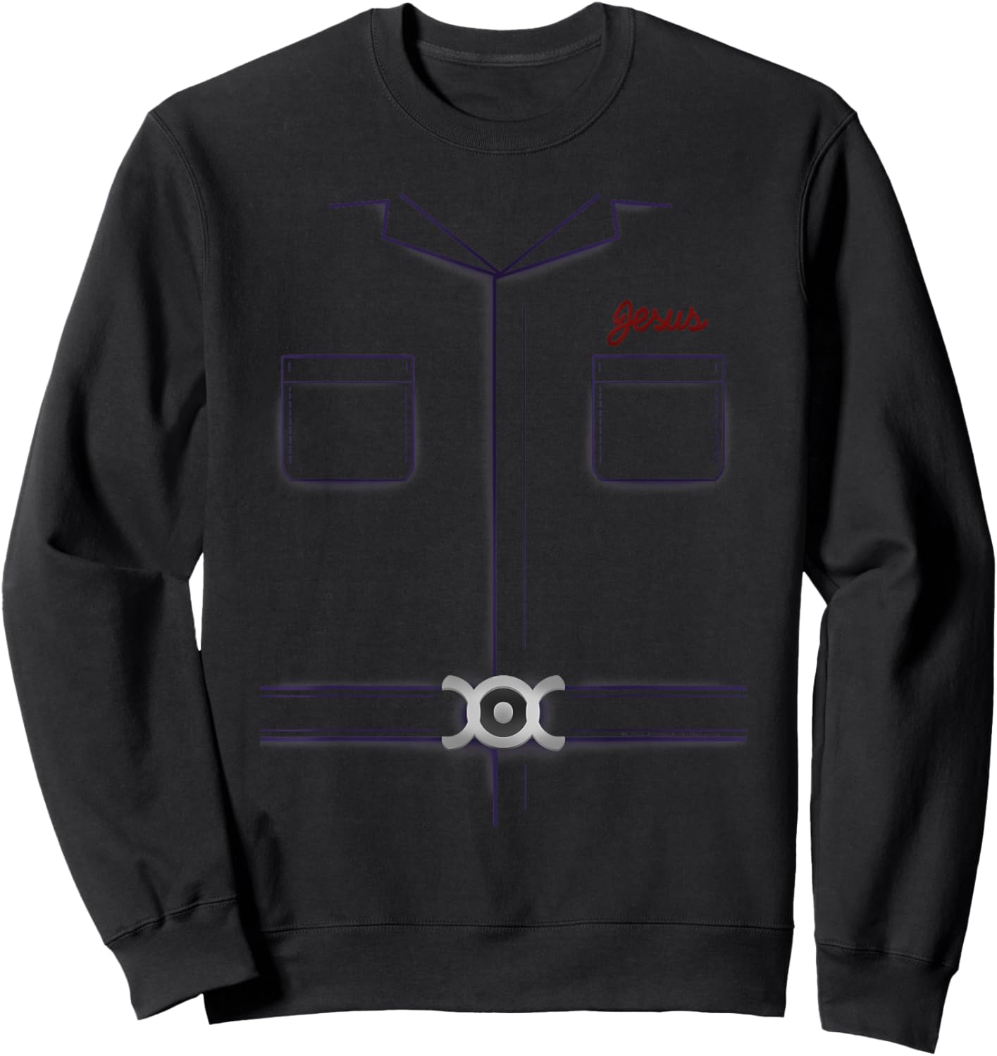 The Big Lebowski Jesus Halloween Costume Bowling Sweatshirt - Sweatshirt | Black