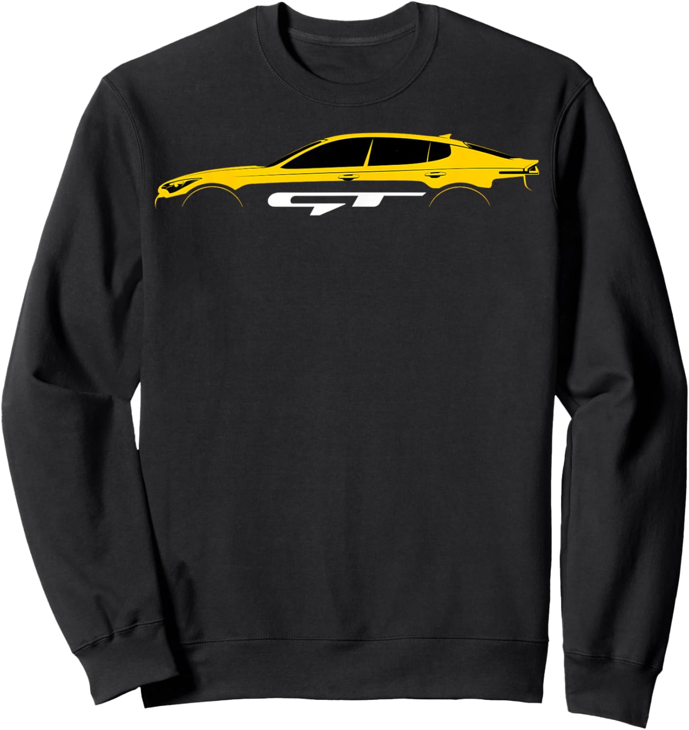 Stinger GT KDM Yellow Silhouette Sweatshirt - Sweatshirt | Black