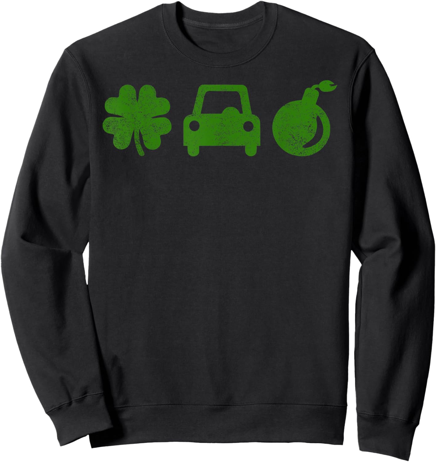 Irish Car Bomb St Patricks Day Alcohol Pub Crawl Sweatshirt - Sweatshirt | Black