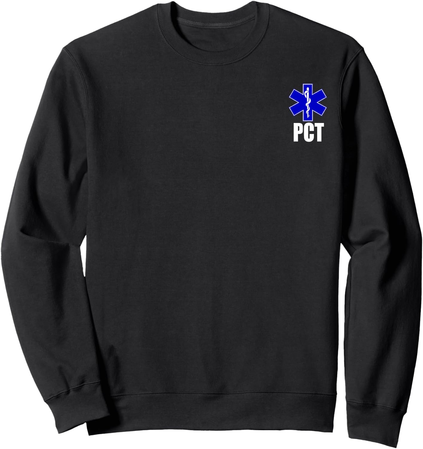PCT_ Patient Care_Technician Sweatshirt - Sweatshirt | Black