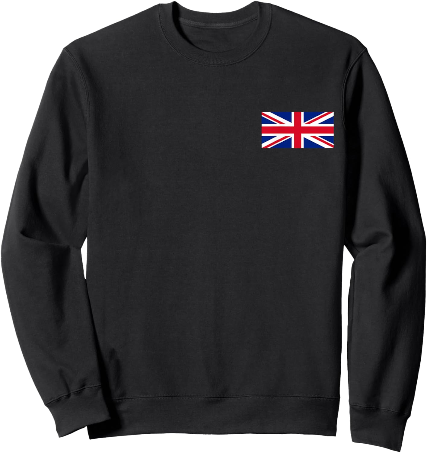 United Kingdom Flag British Union Jack UK Flags Men Women Sweatshirt - Sweatshirt | Black