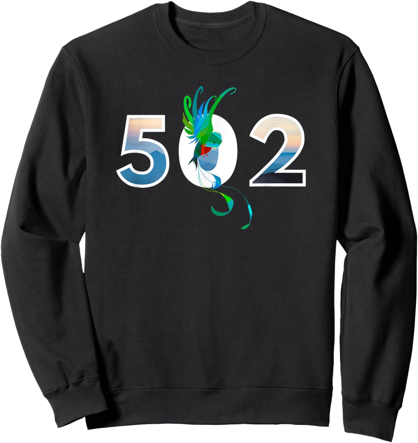 Guatemala 502 - -kids- men Sweatshirt - Sweatshirt | Black