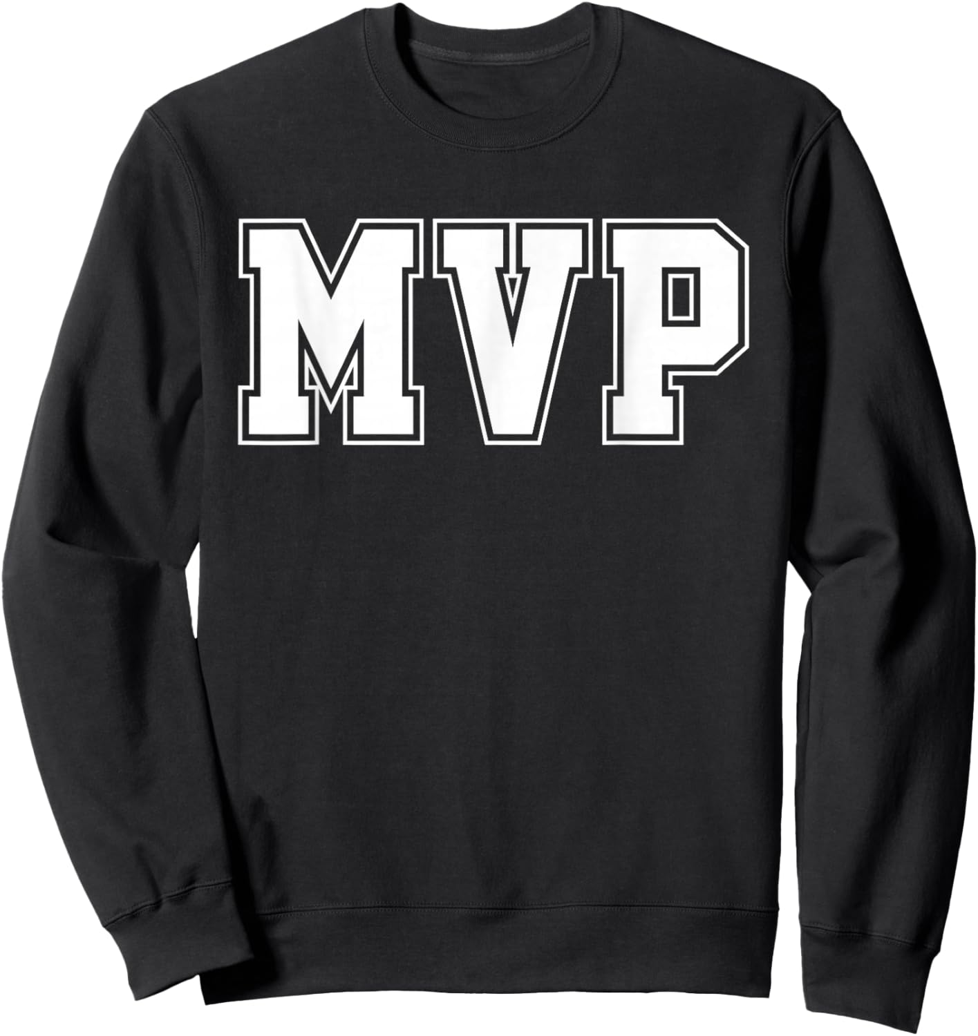 MVP Most Valuable Player | Funny Sport Humor Gift Sweatshirt - Sweatshirt | Black