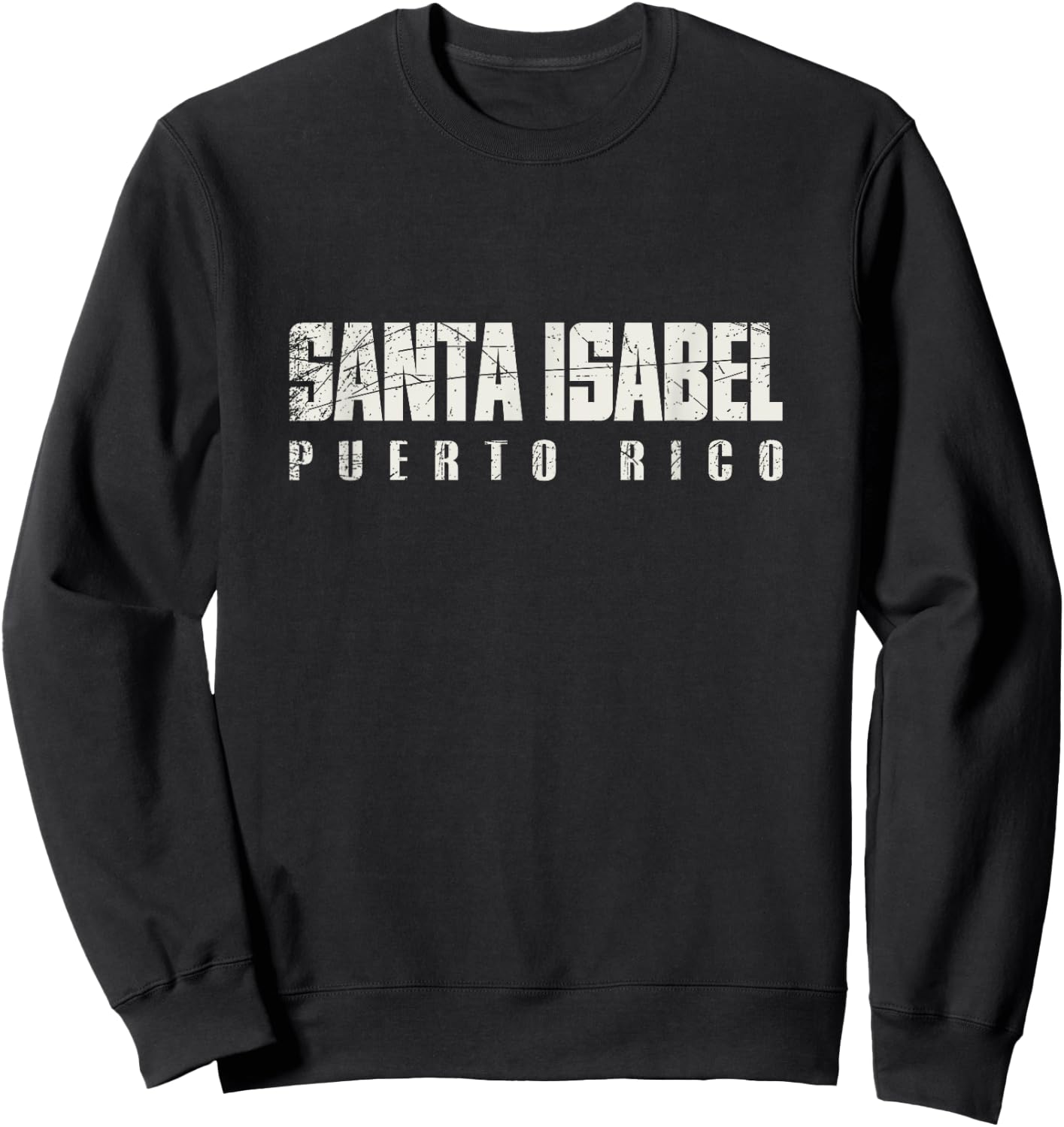 Santa Isabel City in Puerto Rico Sweatshirt - Sweatshirt | Black