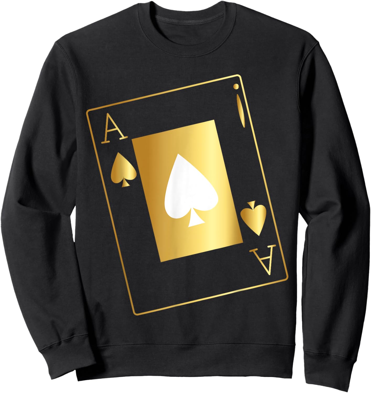 The Golden Ace design Apparel Sweatshirt - Sweatshirt | Black