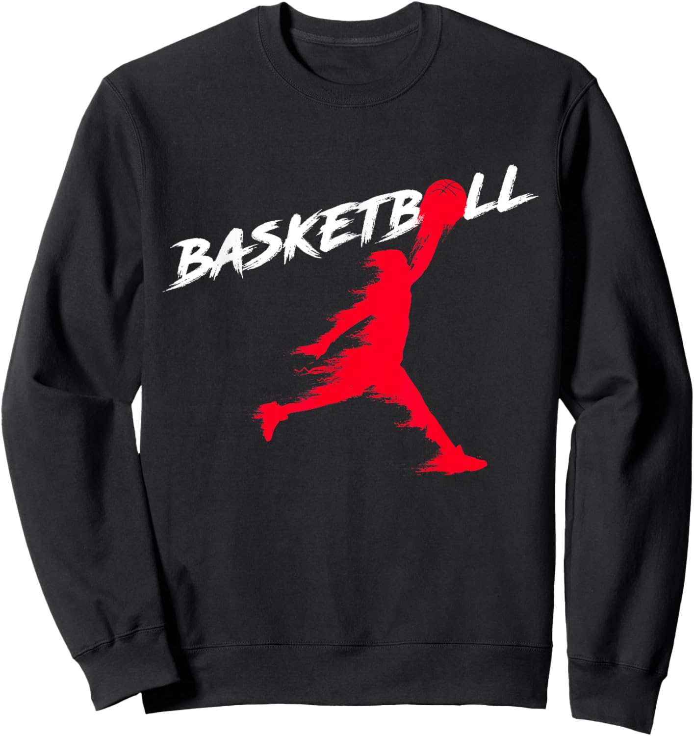 Basketball Player Team Coach Bball Hoop Ball Sports Dunk Sweatshirt - Sweatshirt | Black