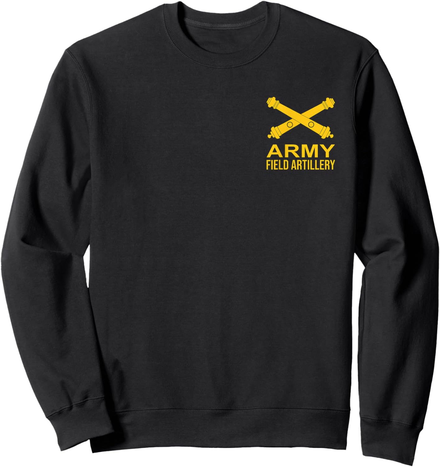 Army Field Artillery Branch US USA Sweatshirt - Sweatshirt | Black