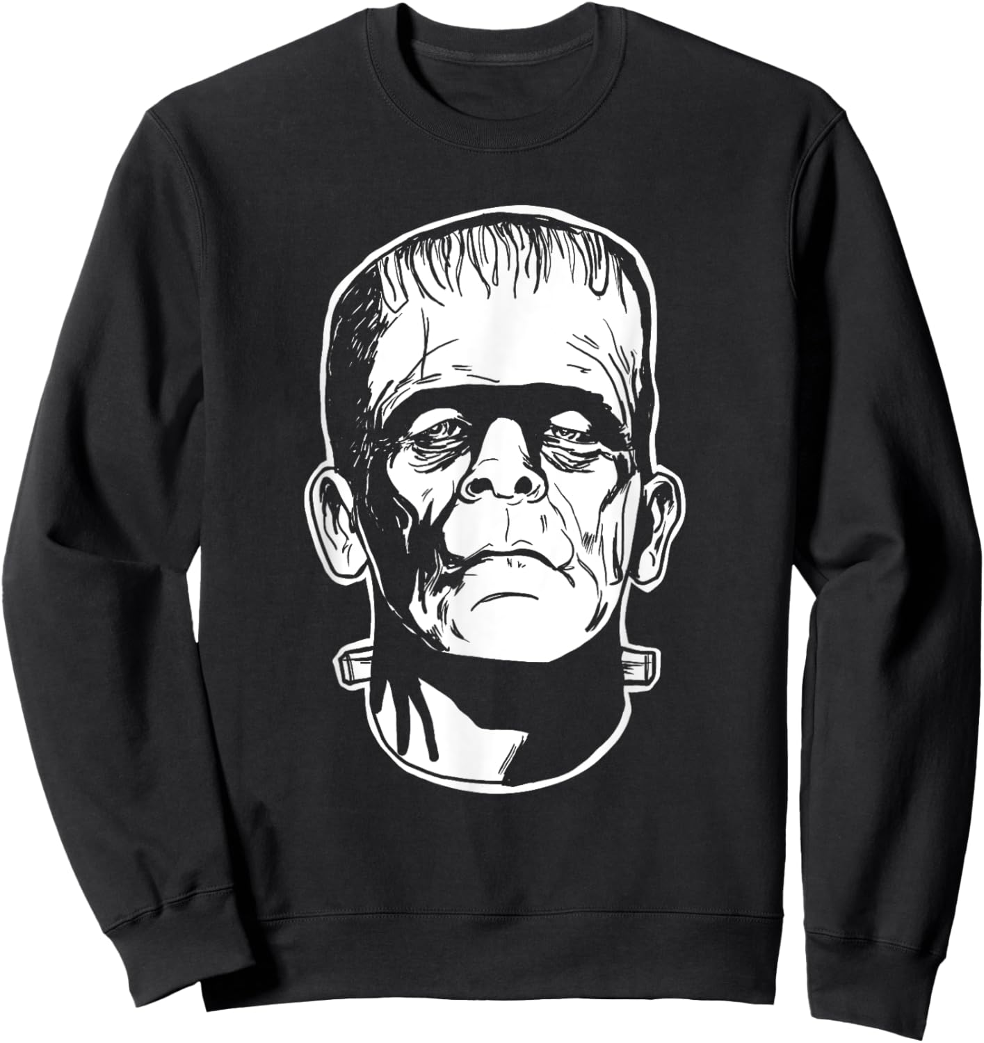 Frankenstein Monster Horror Halloween Sweatshirt - Sweatshirt | Black