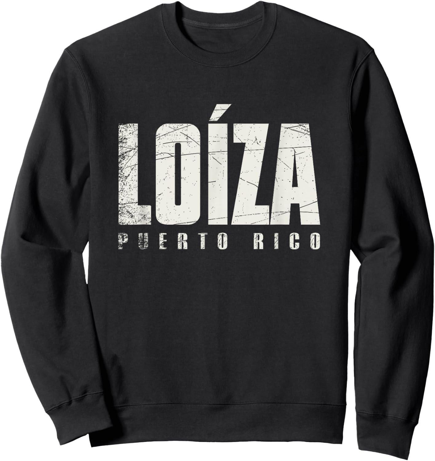 Loíza City in Puerto Rico Sweatshirt - Sweatshirt | Black