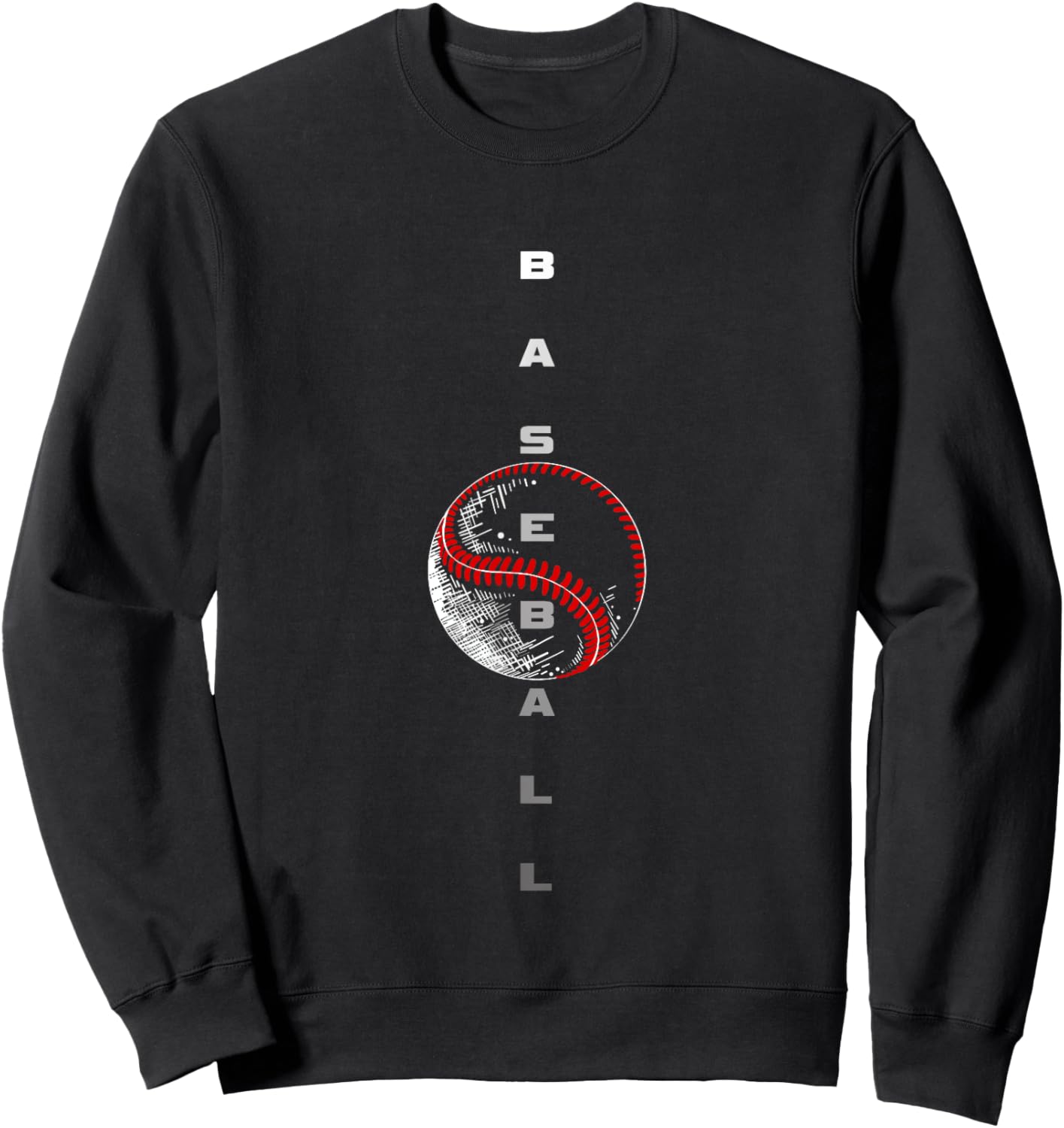 Baseball Apparel - Baseball Sweatshirt - Sweatshirt | Black